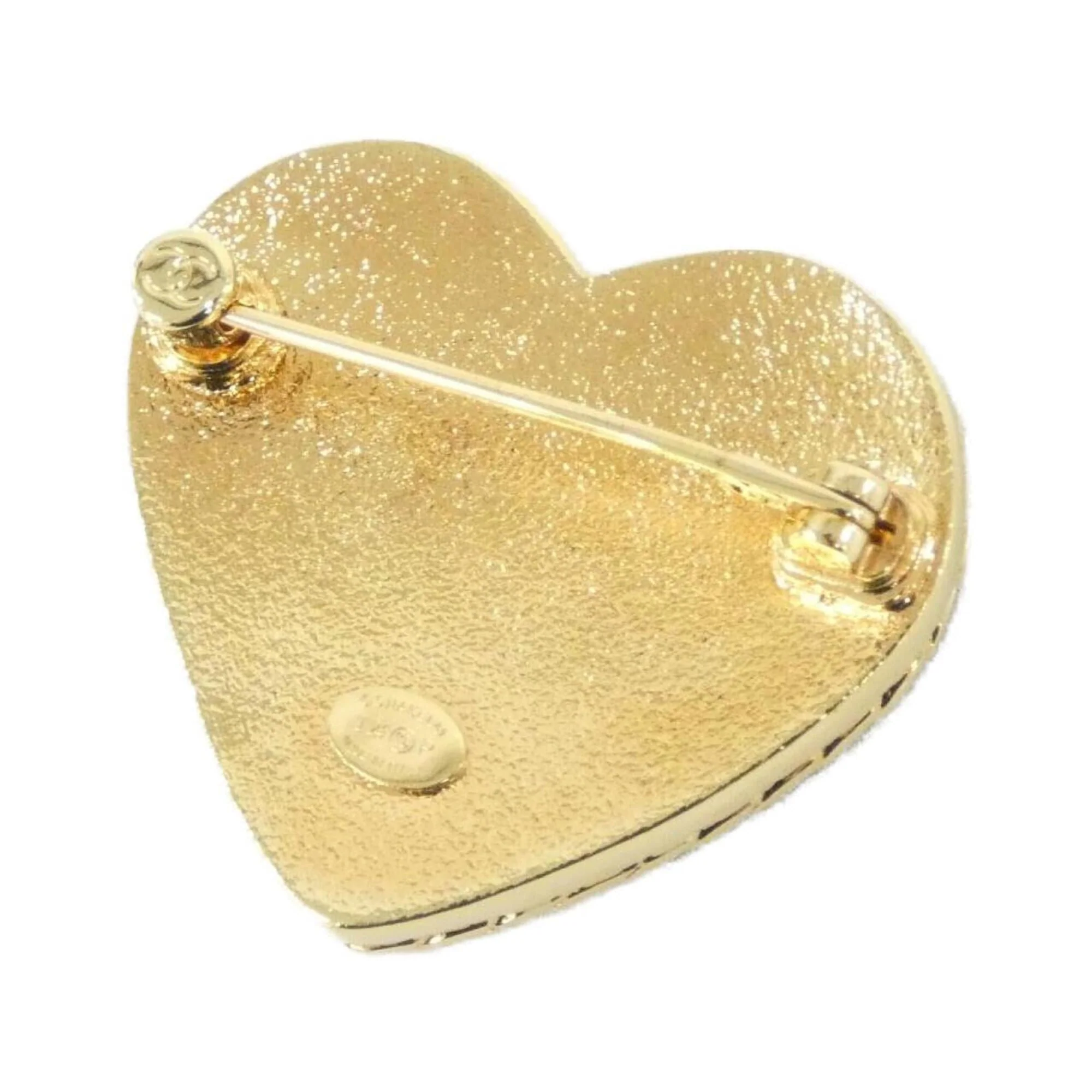 Brooch Metal Blue and Gold - Image 2