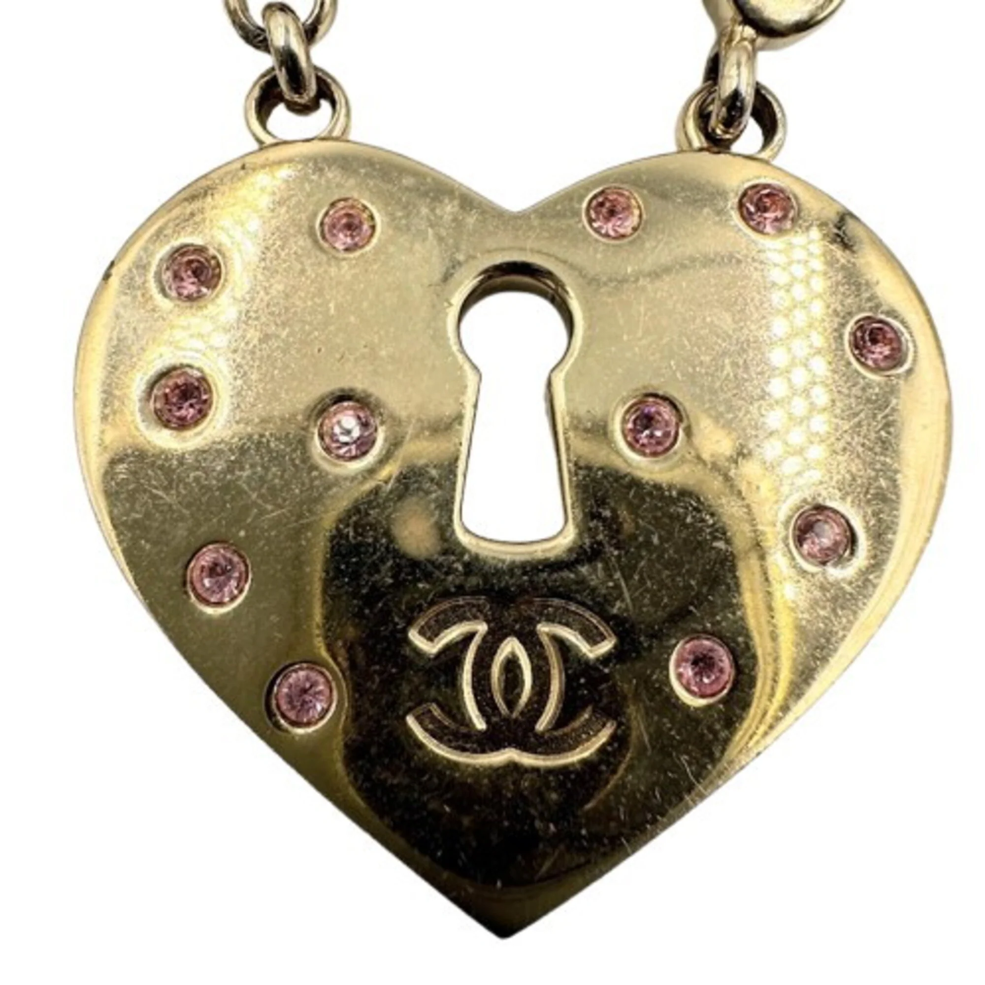 Brooch Metal Heart Key Motif - Image 7