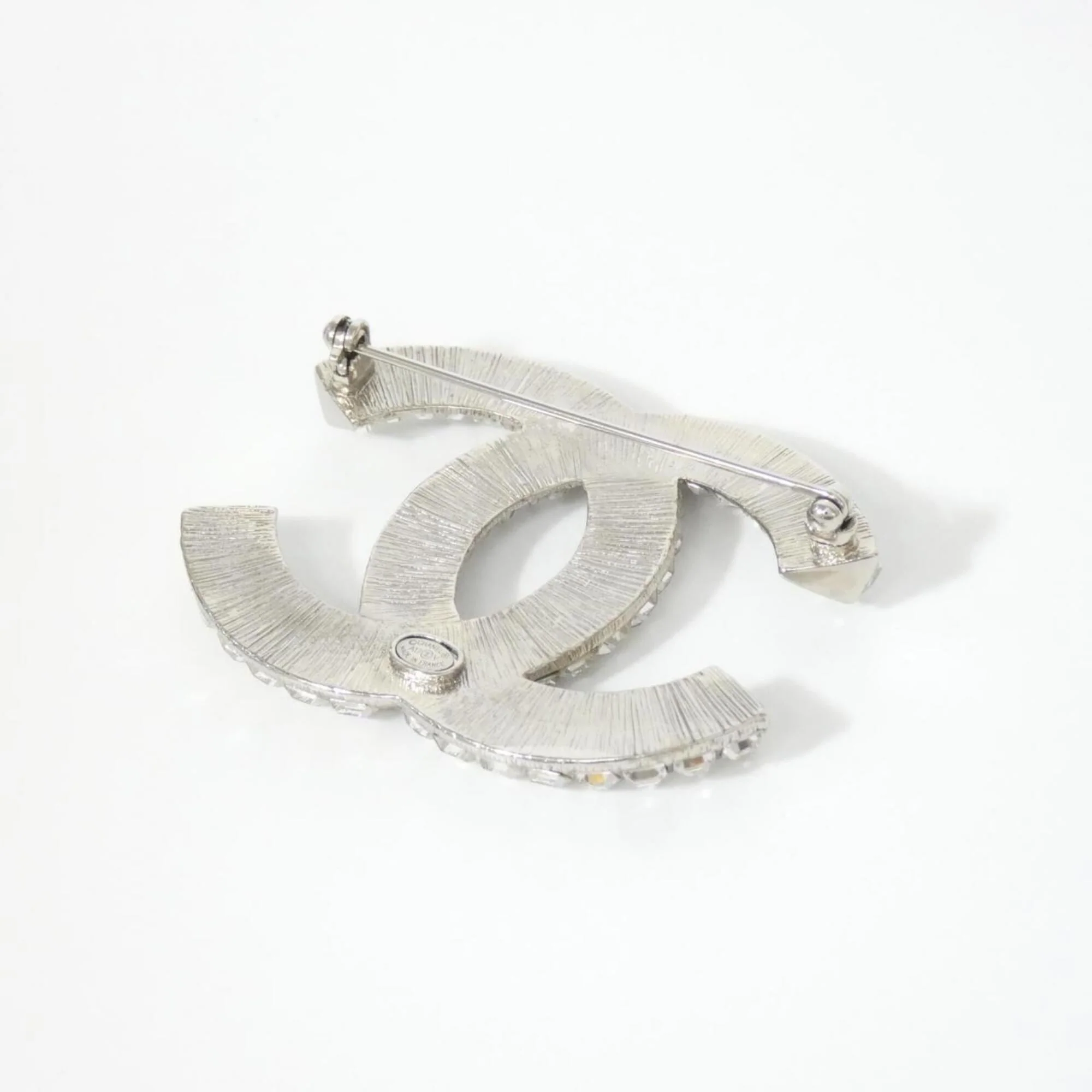 Brooch Silver-Tone Metal - Image 2