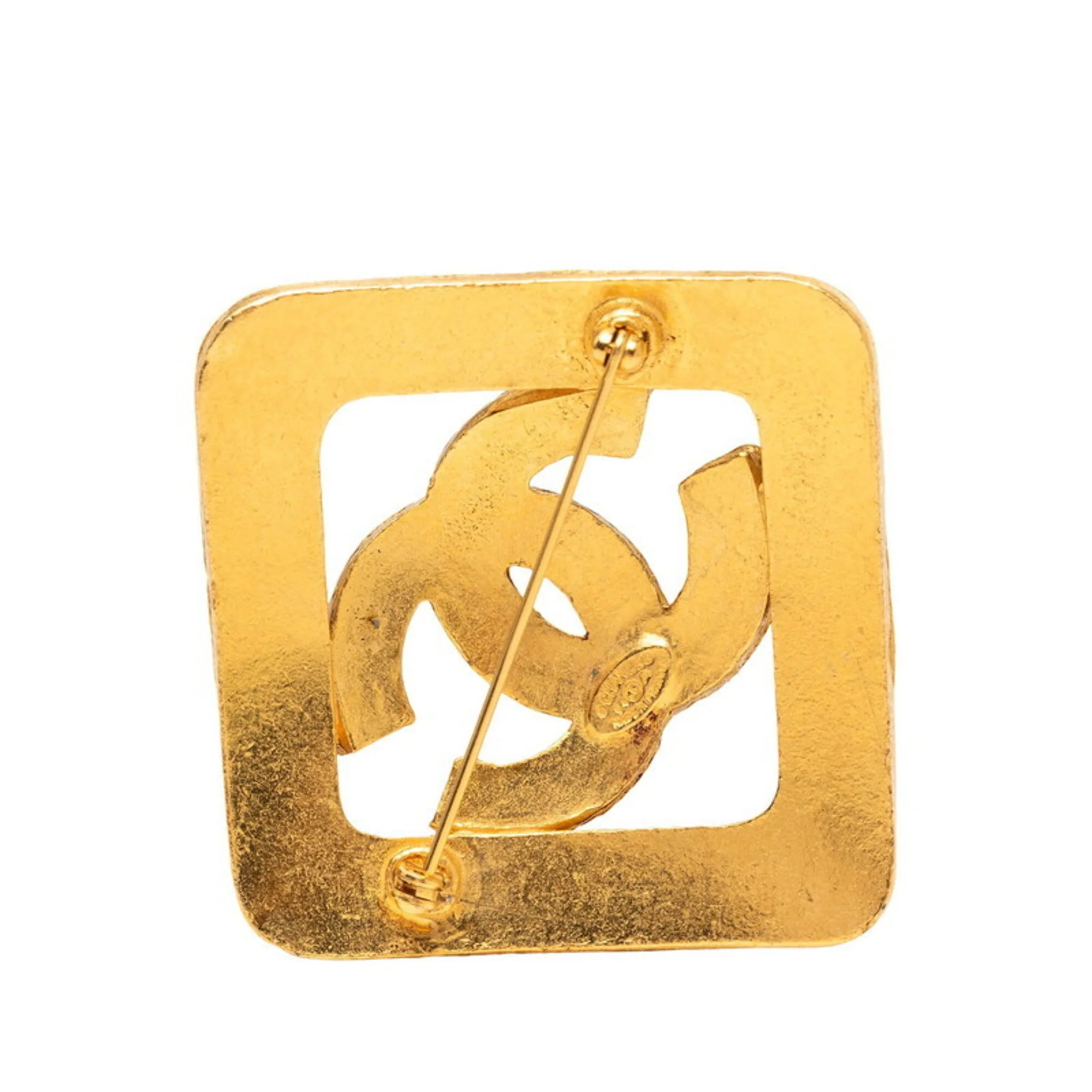 CC Logo Brooch Metal - Image 2