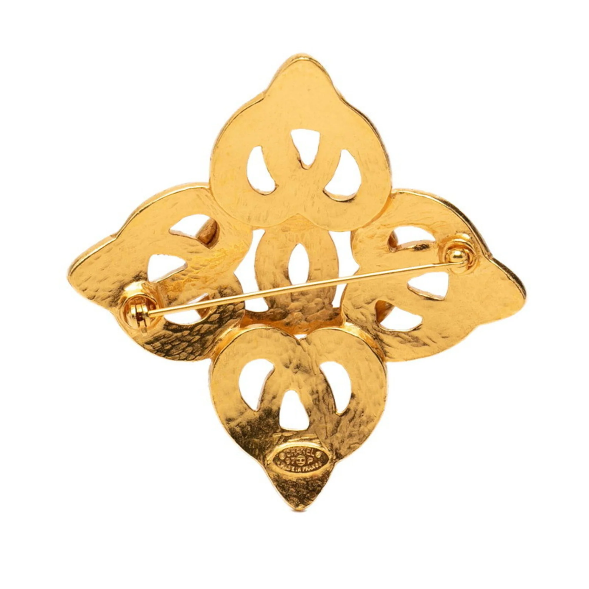 CC Logo Brooch Metal - Image 2