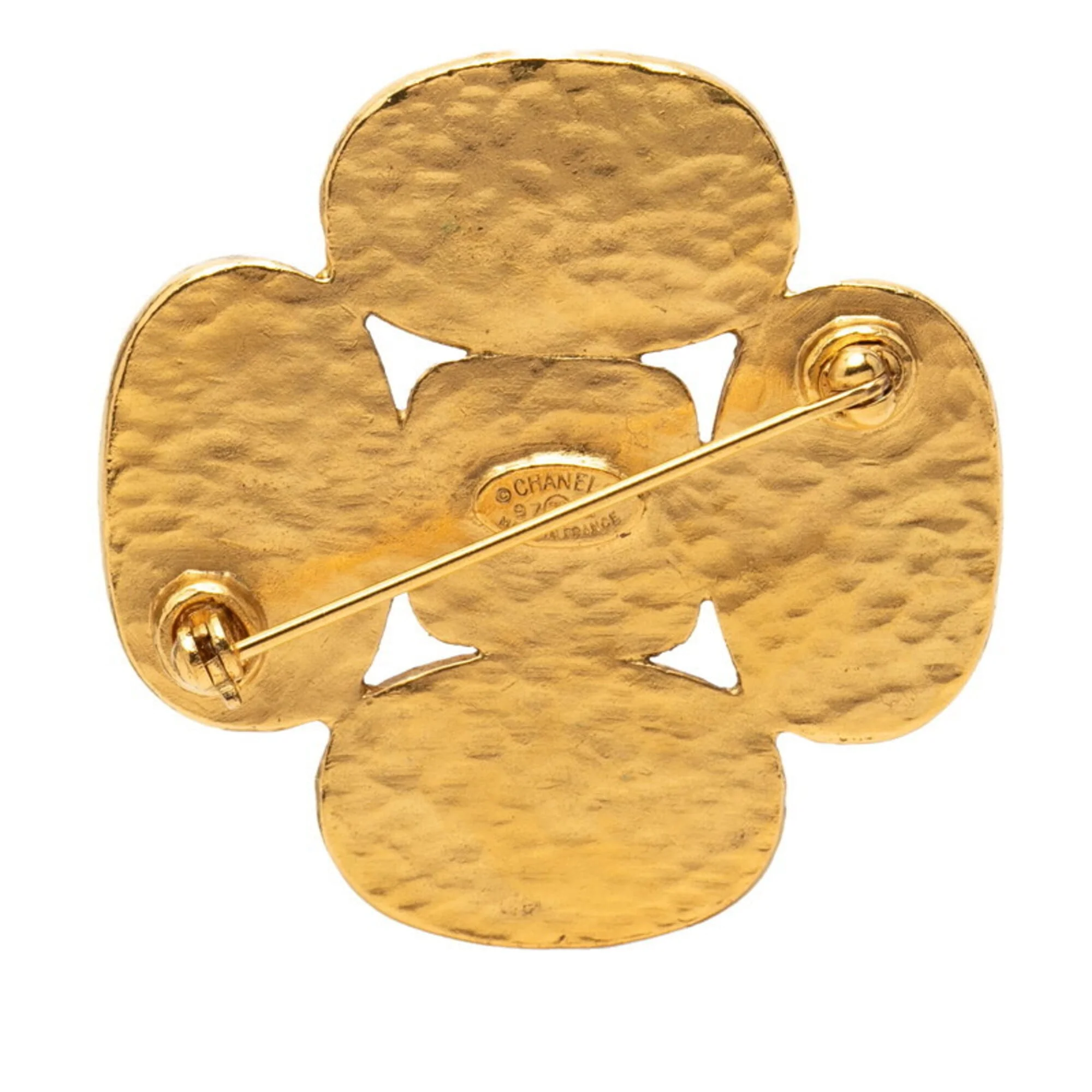 CC Logo Brooch Metal - Image 2