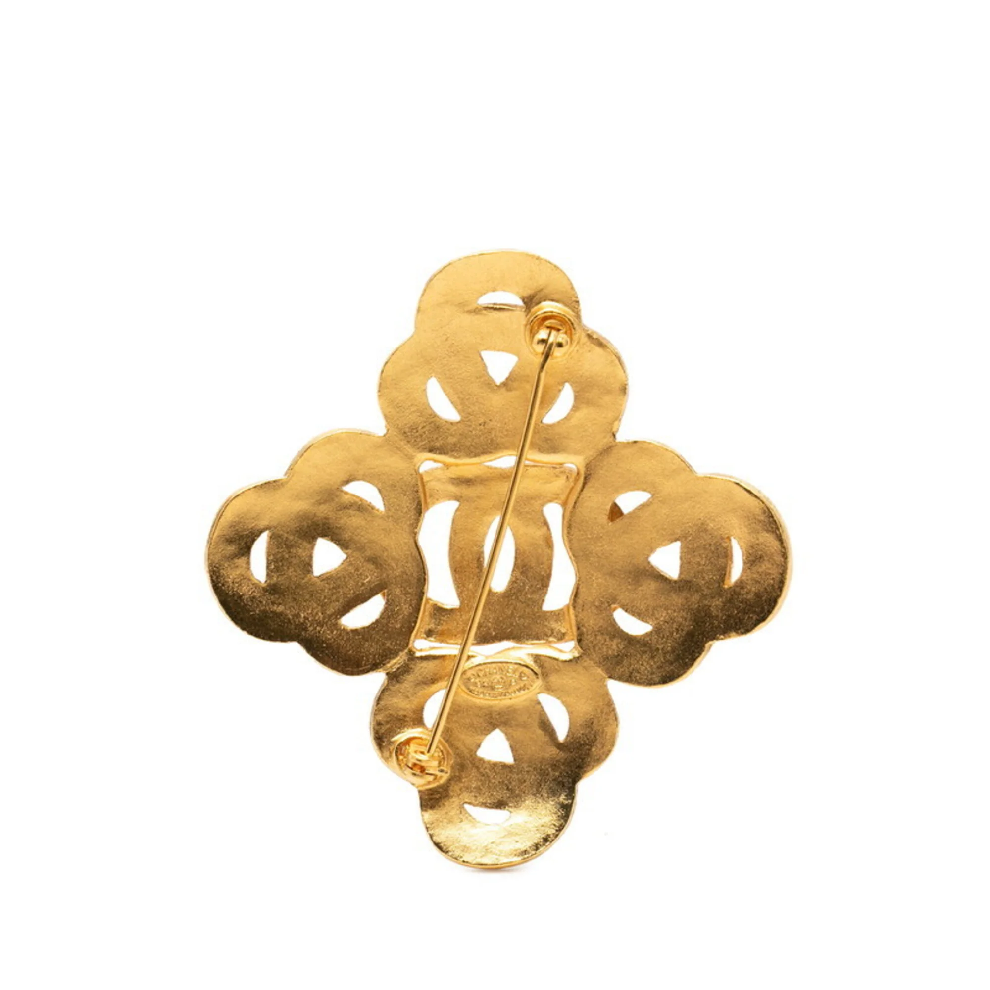 CC Logo Brooch Metal - Image 2