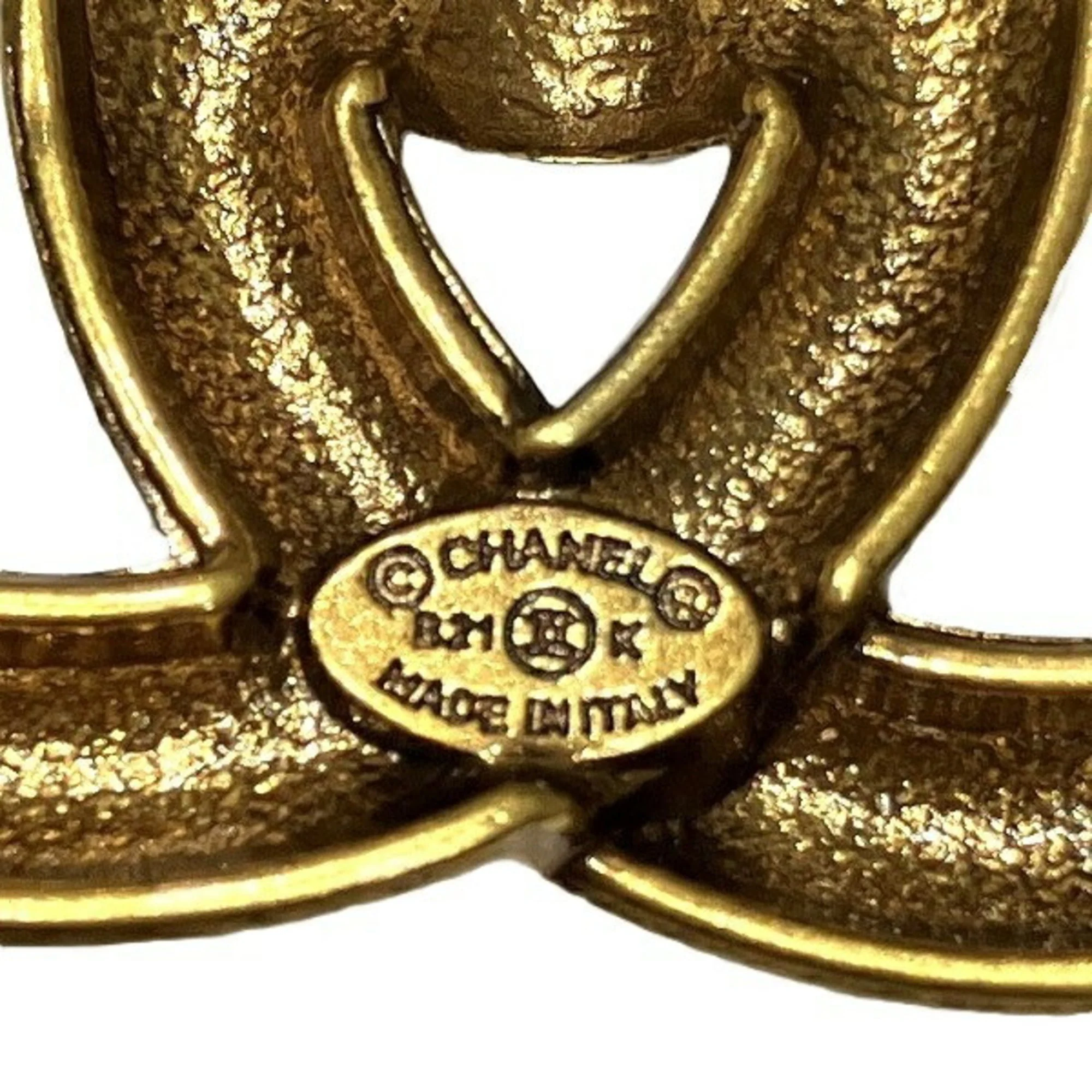 CC Logo Brooch Metal - Image 2