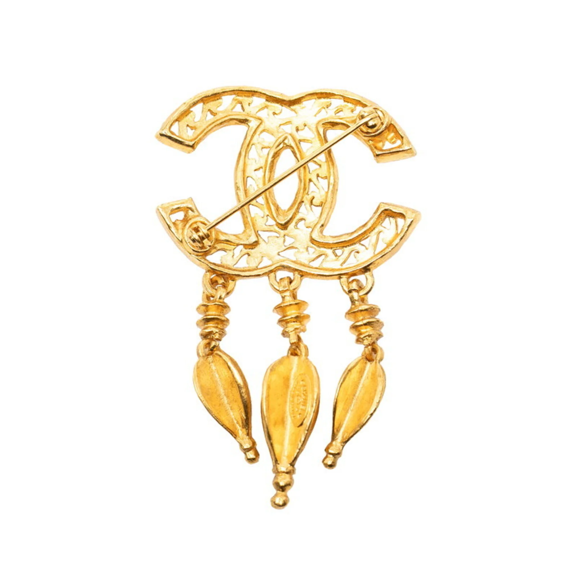 CC Logo Brooch Metal - Image 2