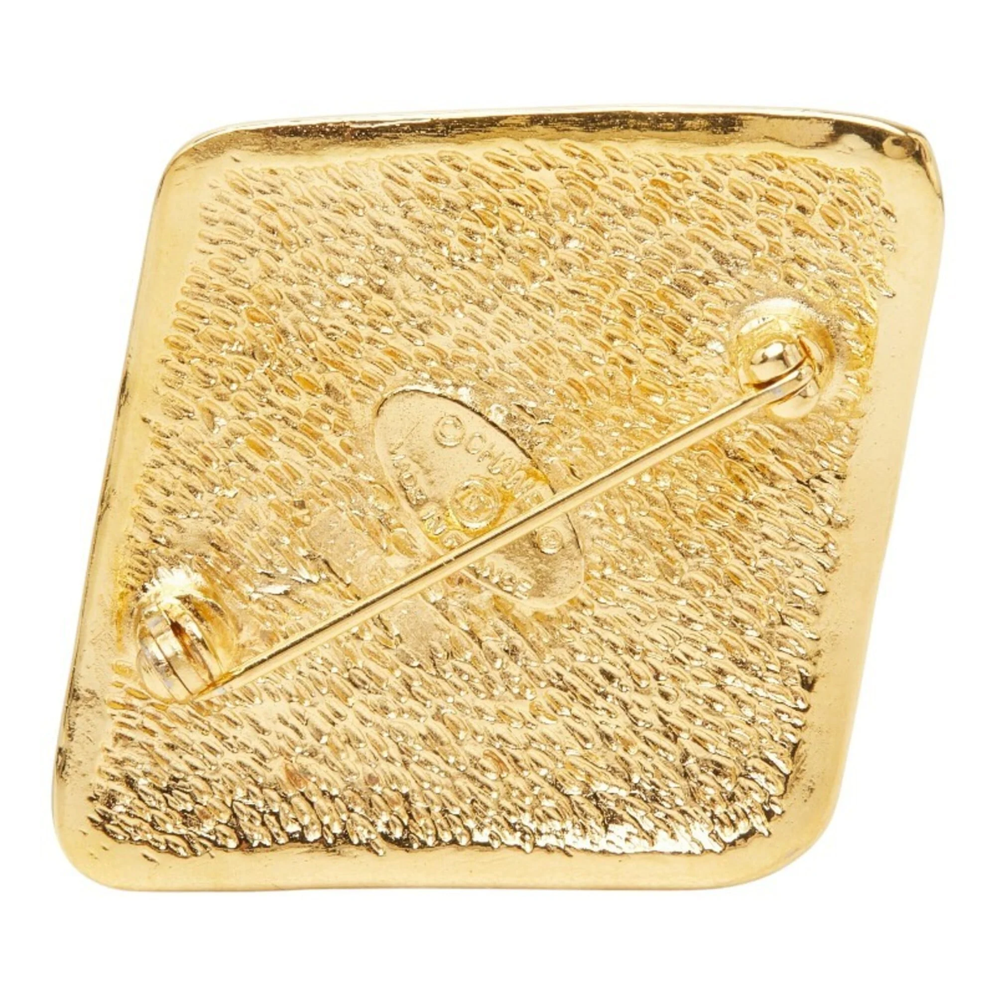 CC Logo Brooch Metal - Image 2