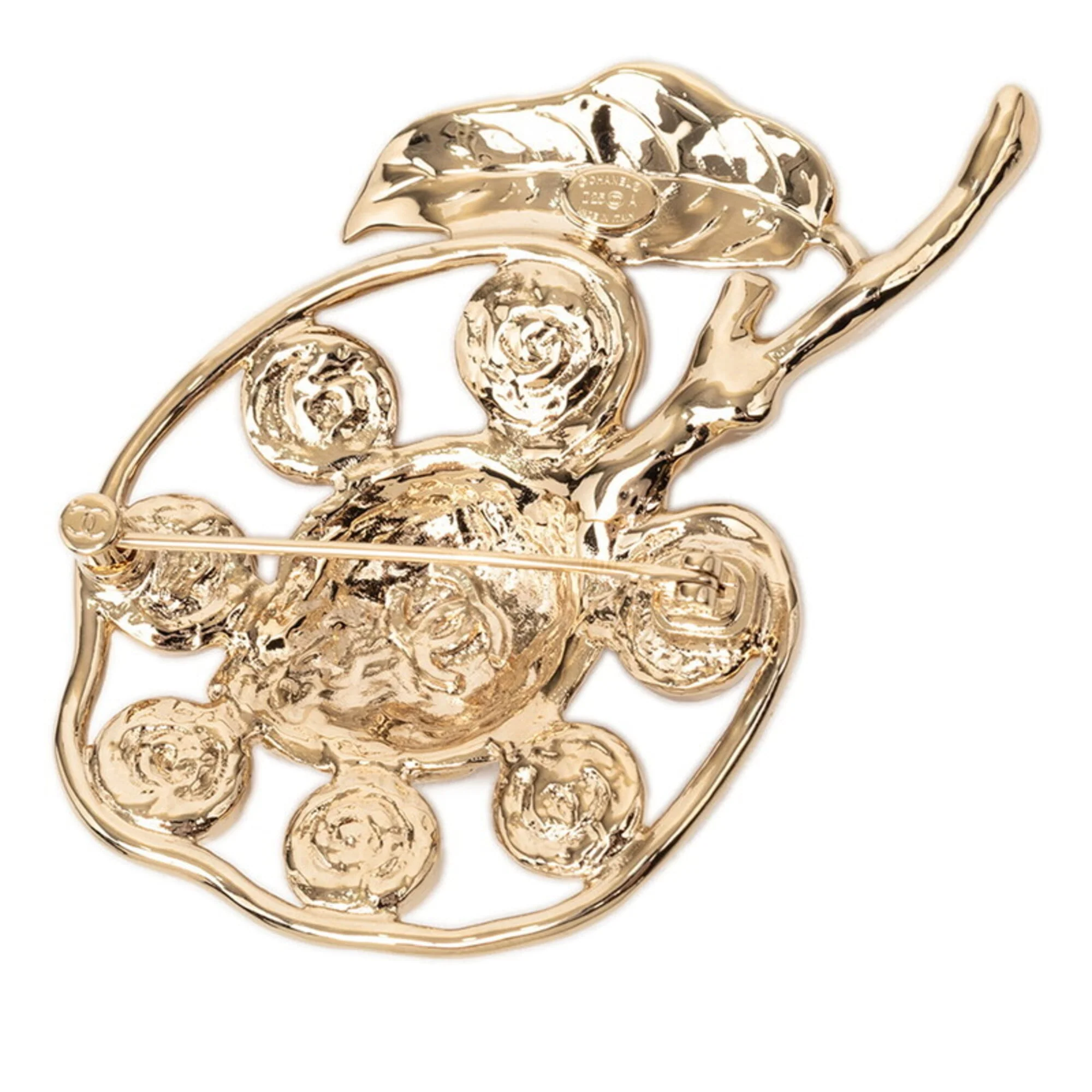 CC Logo Brooch Metal - Image 2