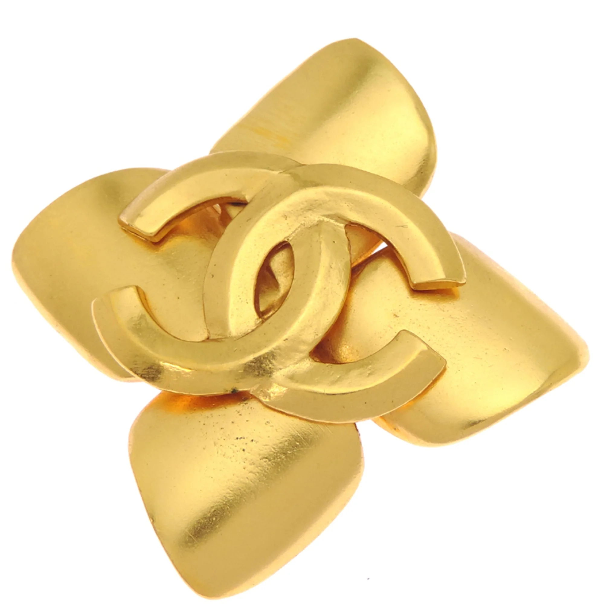 CC Logo Brooch Metal - Image 2