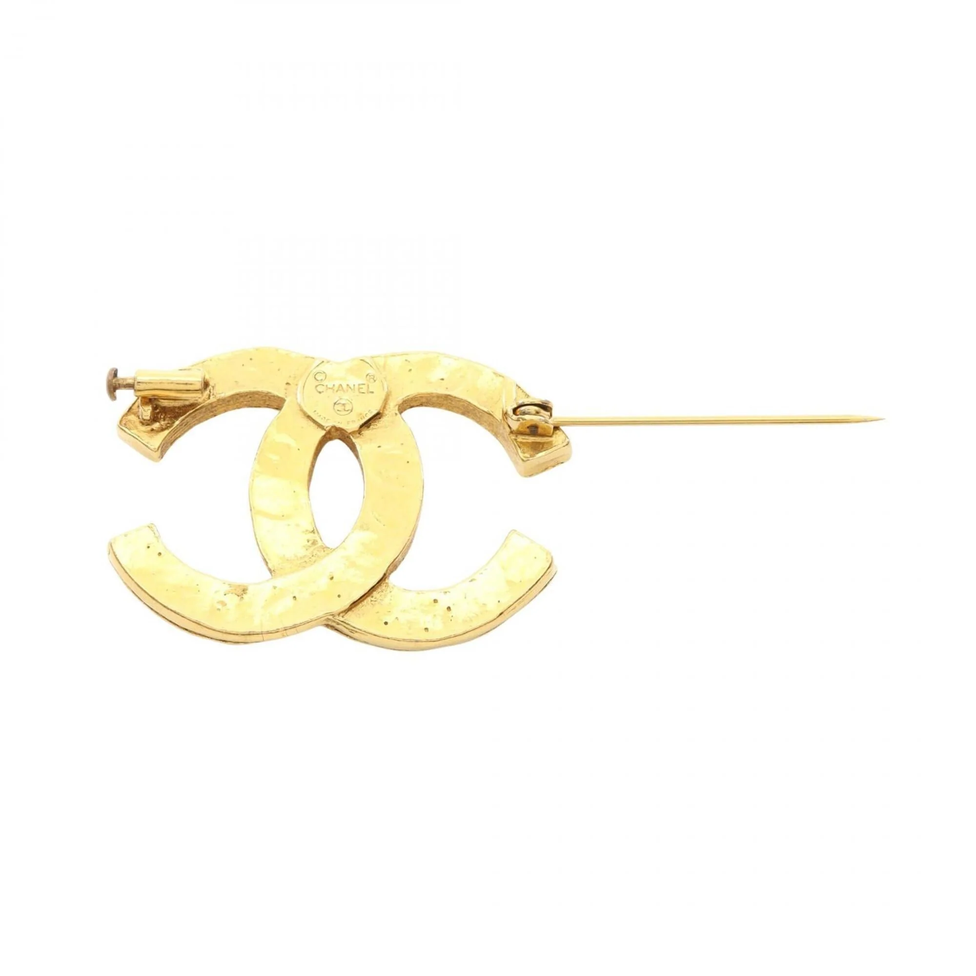 CC Logo Brooch Metal - Image 2
