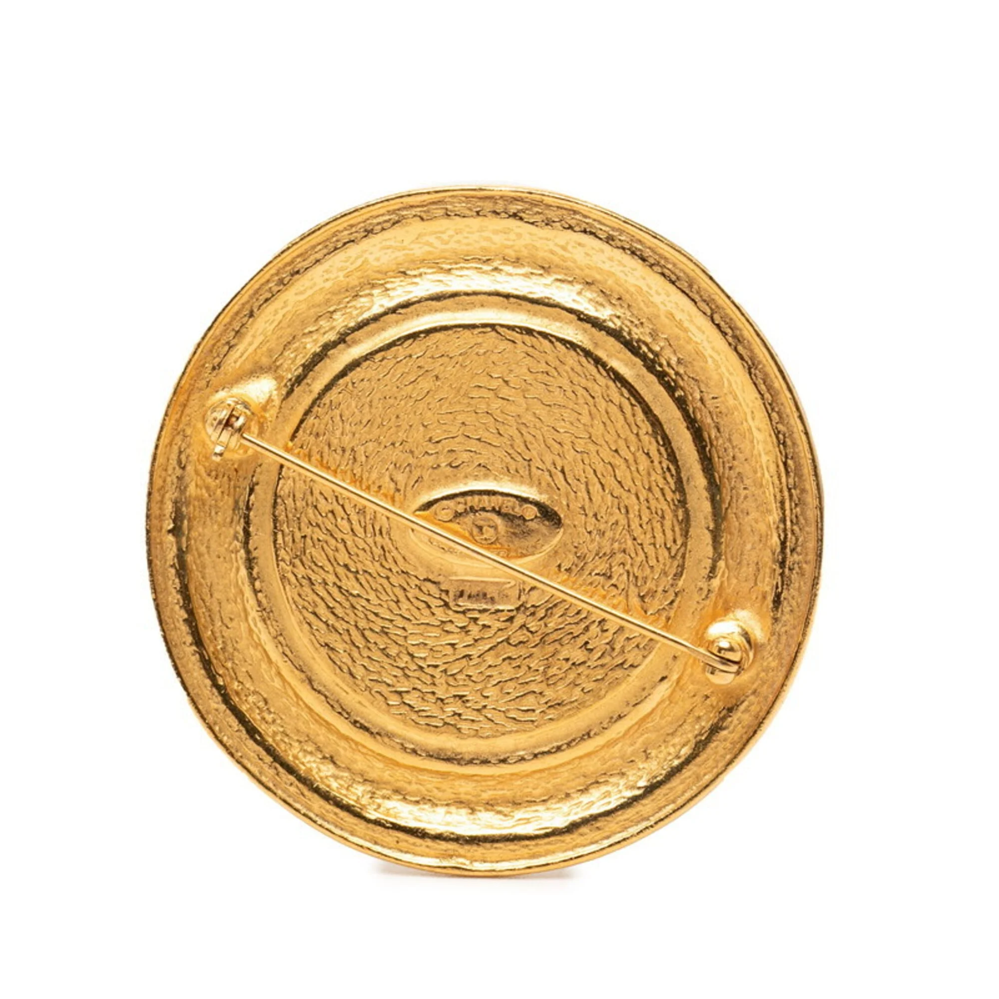 CC Logo Brooch Metal - Image 2