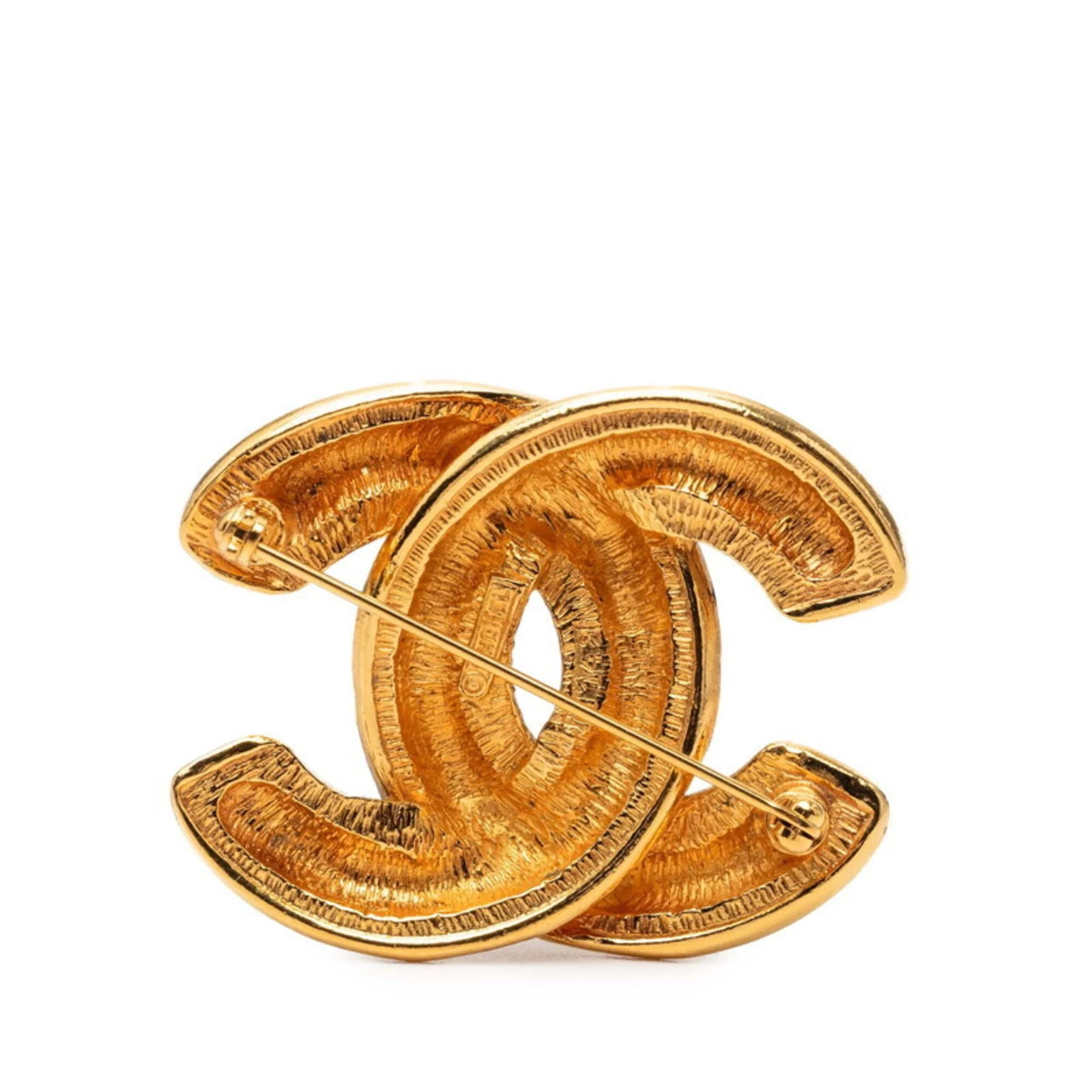 CC Logo Brooch Metal - Image 2
