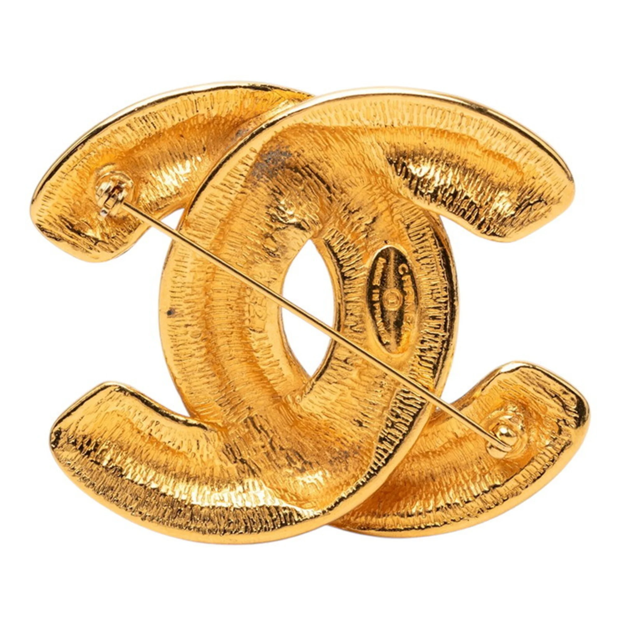 CC Logo Brooch Metal - Image 2