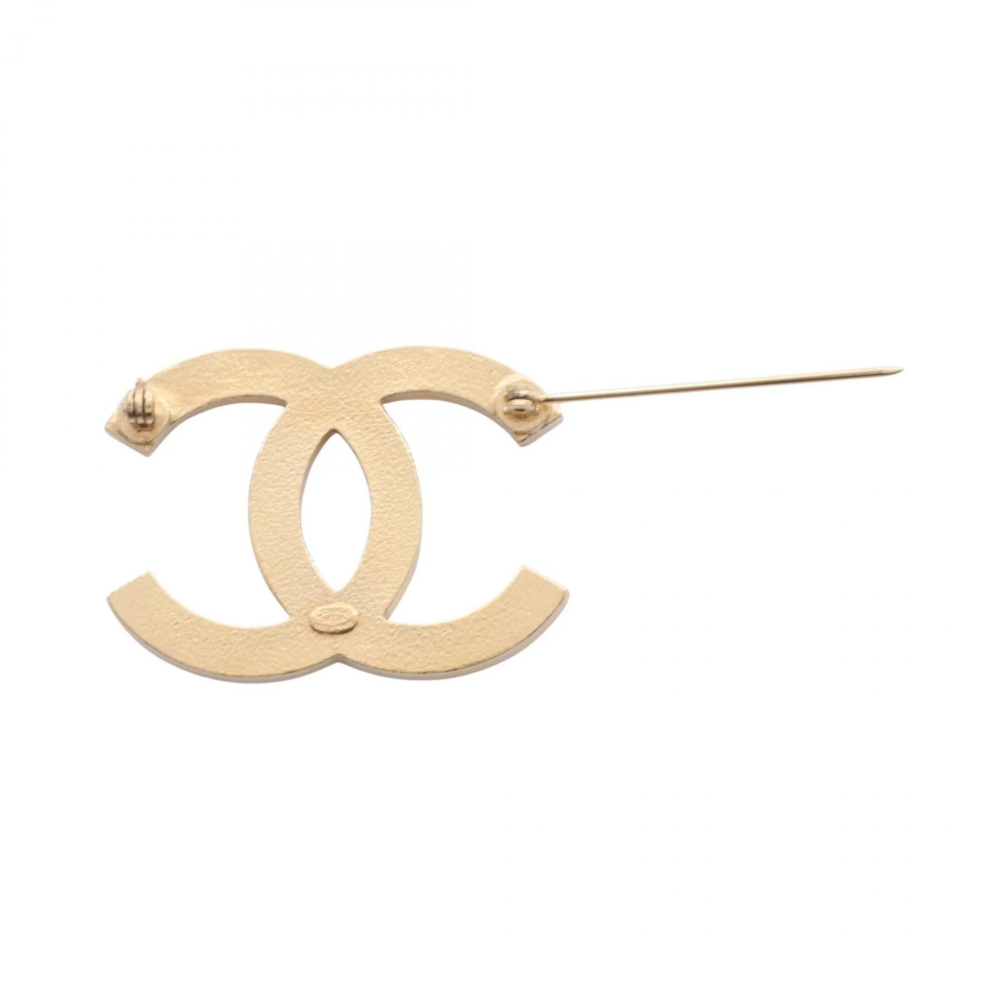 CC Logo Brooch Metal - Image 2