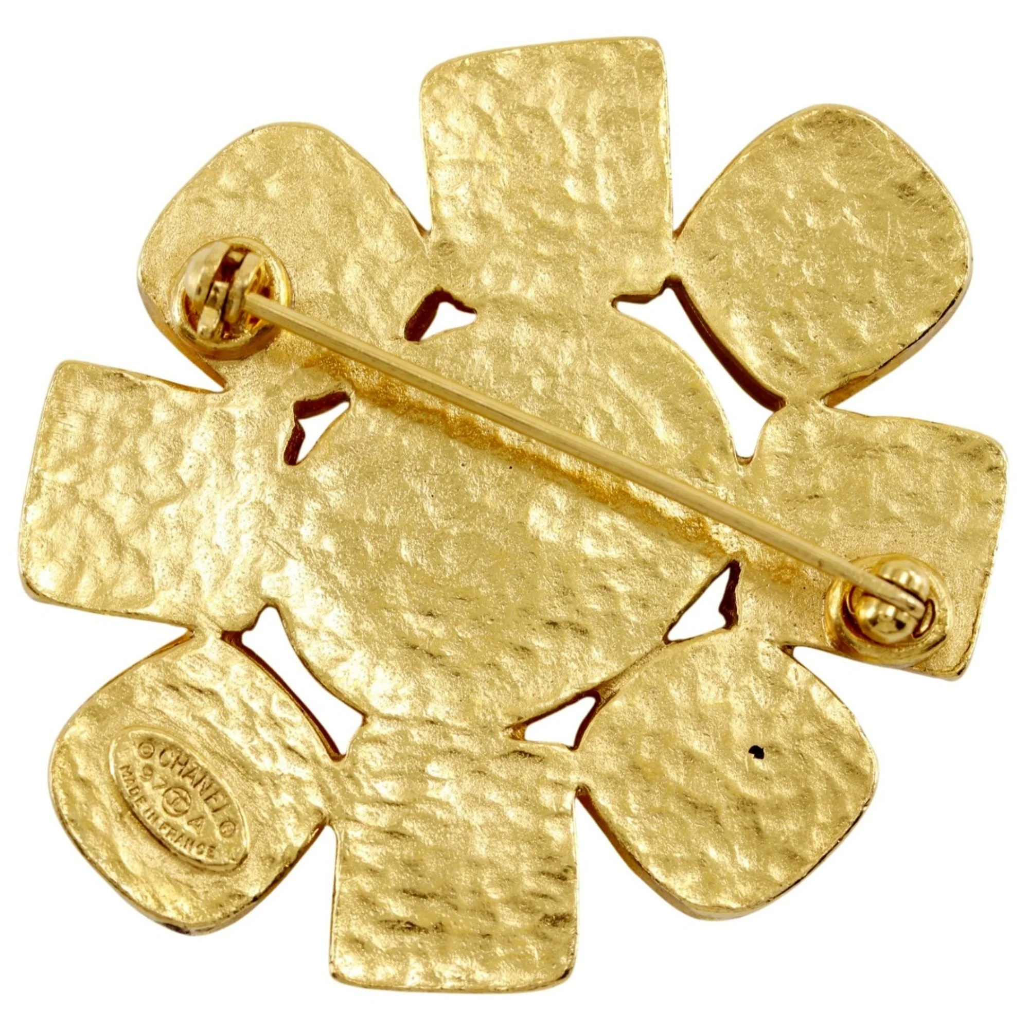 CC Logo Brooch Metal - Image 2