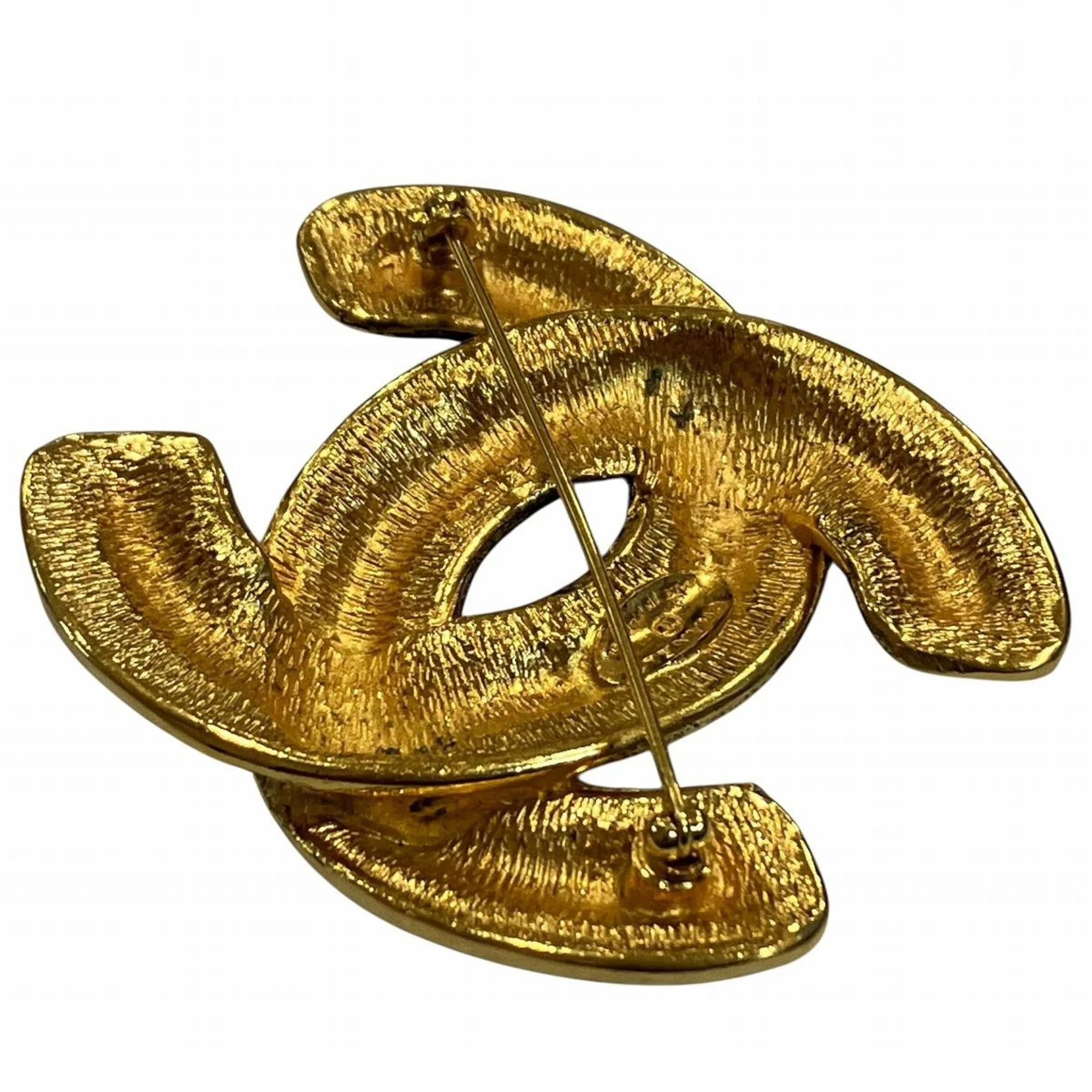 CC Logo Brooch Metal - Image 5