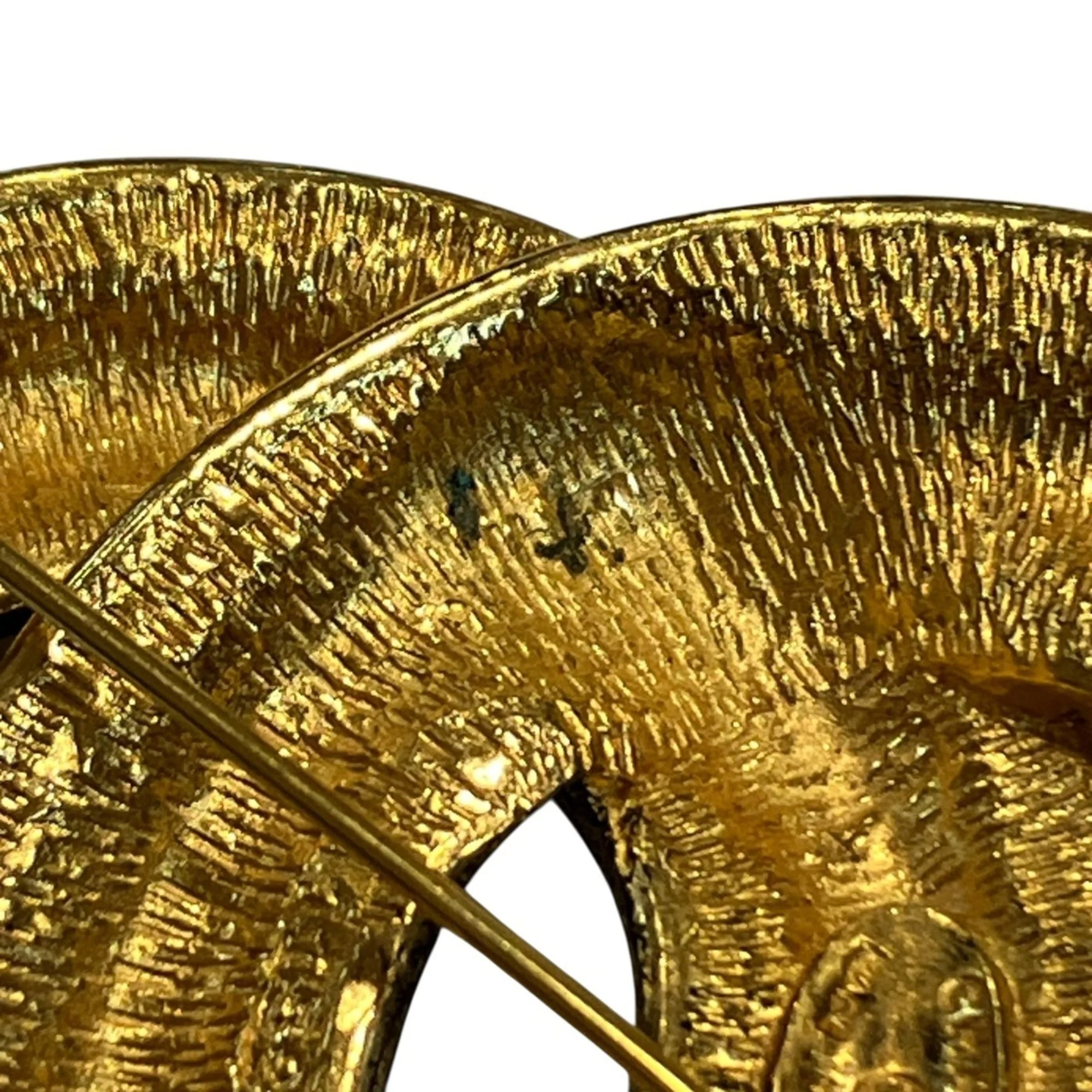 CC Logo Brooch Metal - Image 6