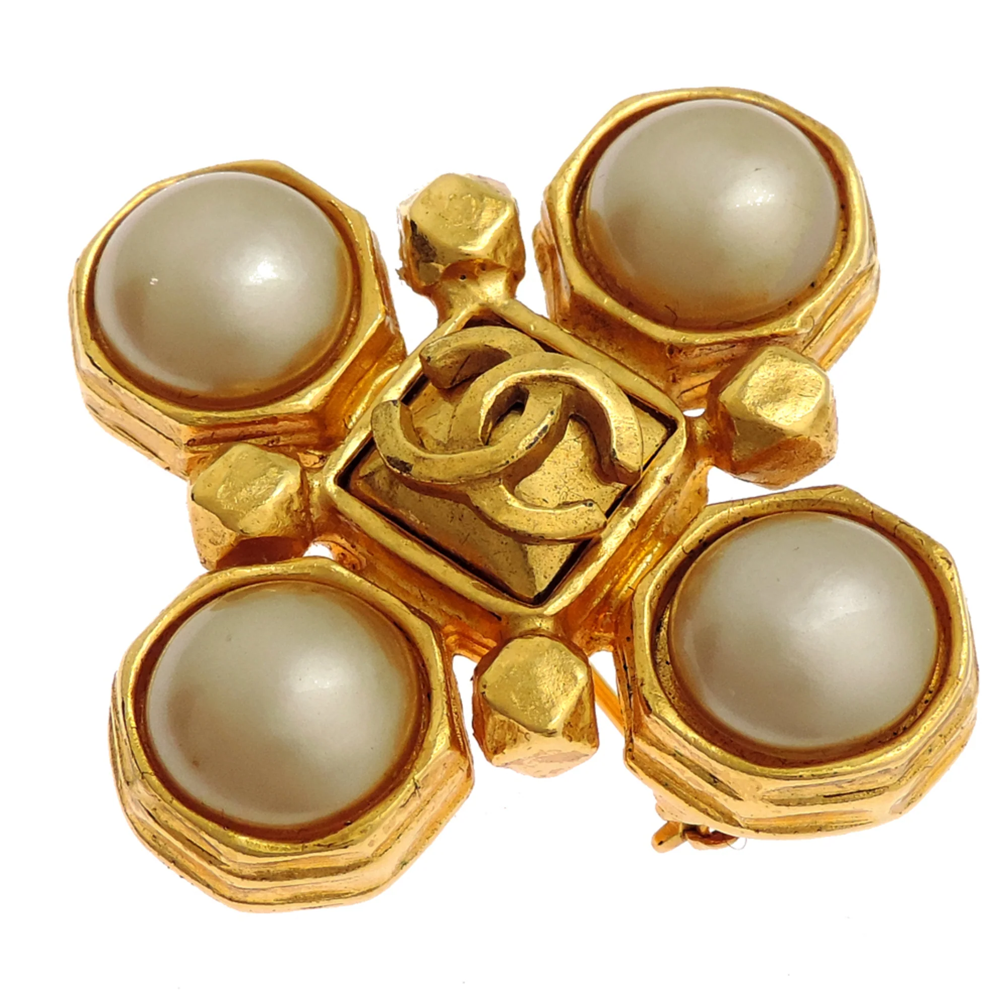 CC Logo Brooch Metal - Image 2