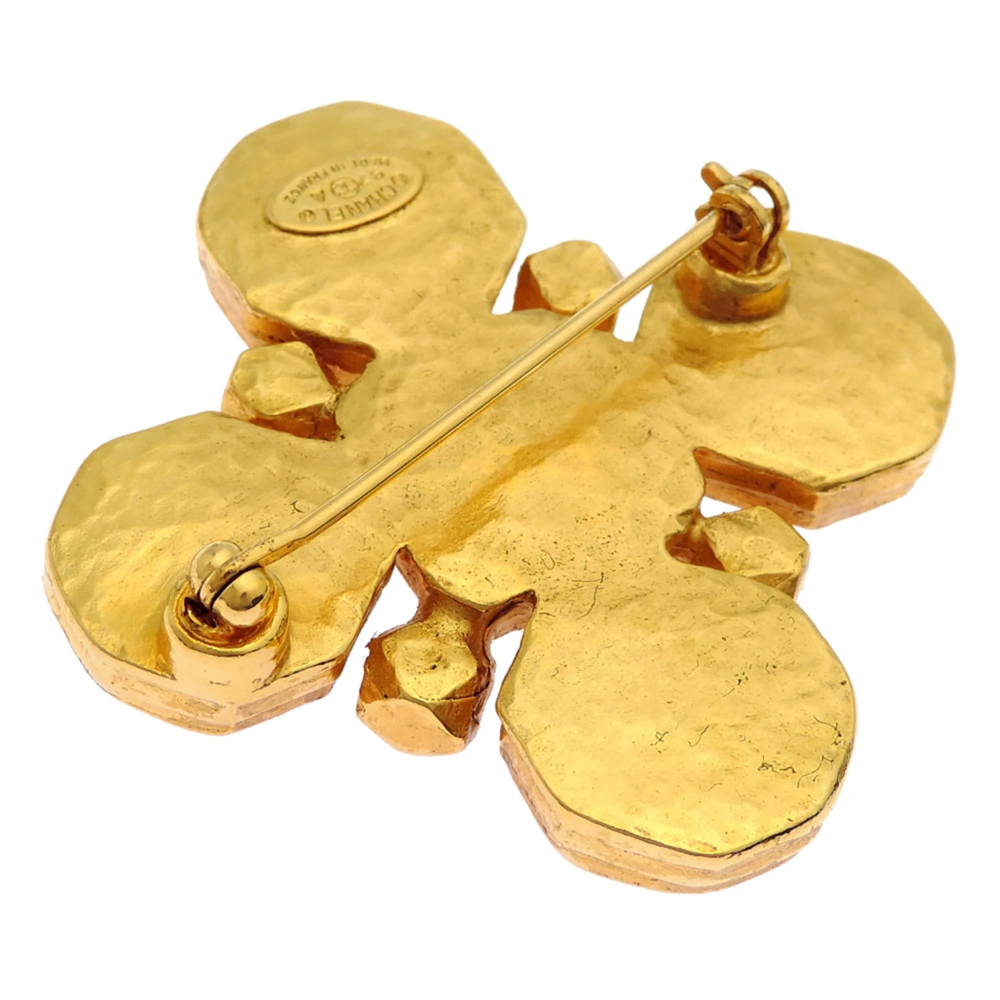 CC Logo Brooch Metal - Image 3