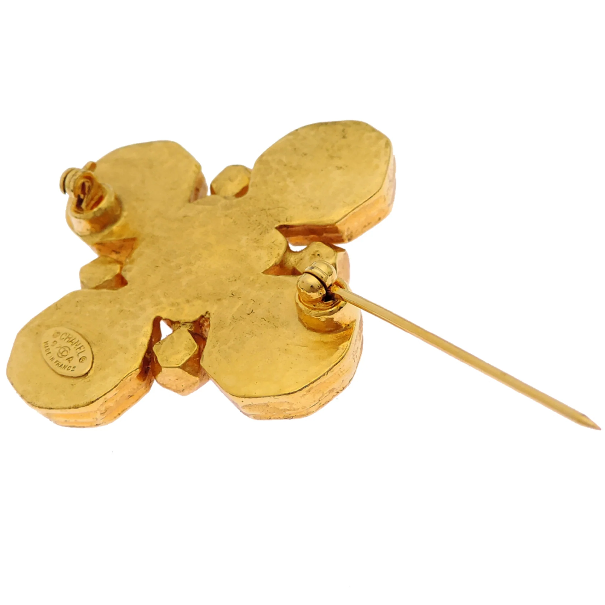 CC Logo Brooch Metal - Image 4