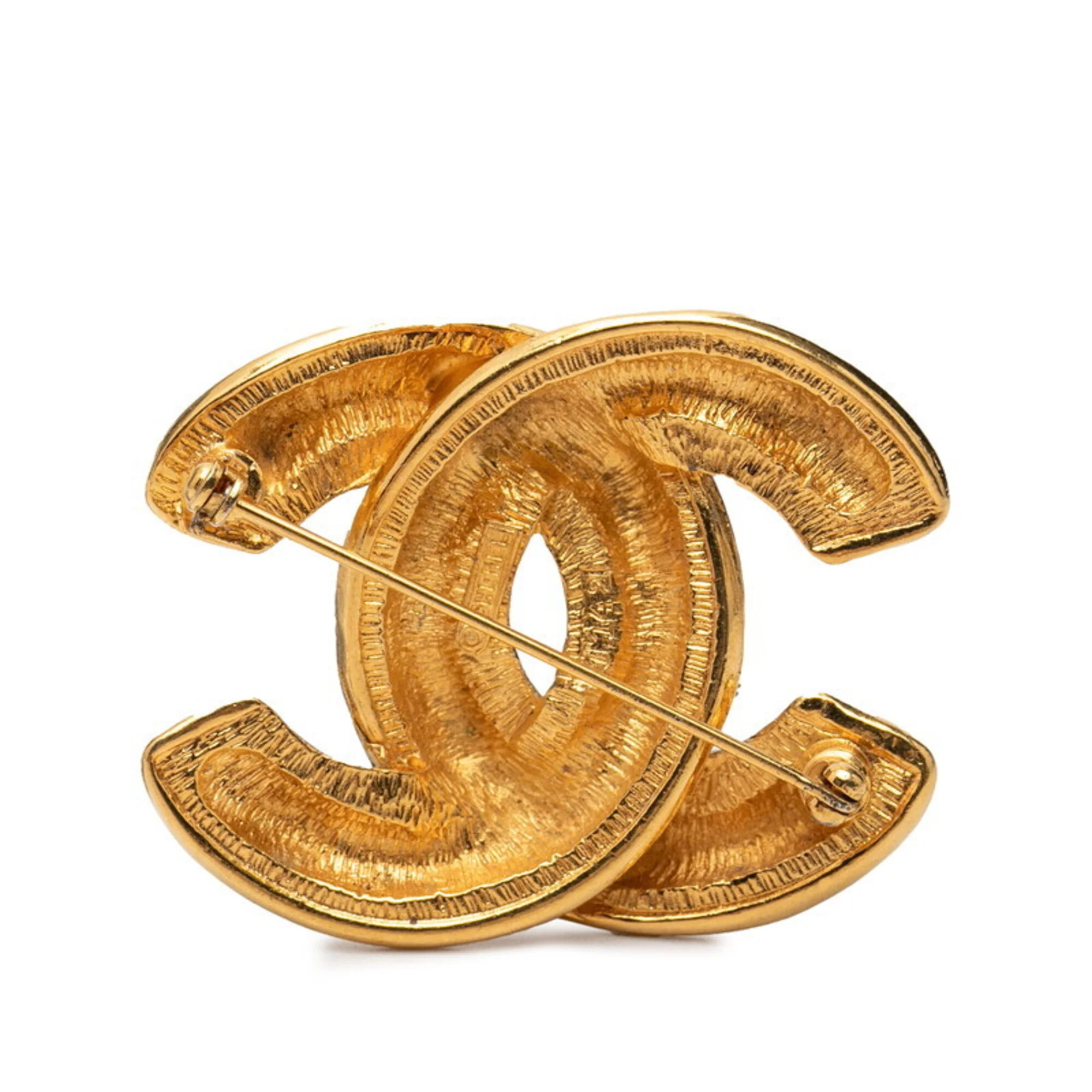 CC Logo Brooch Metal - Image 2