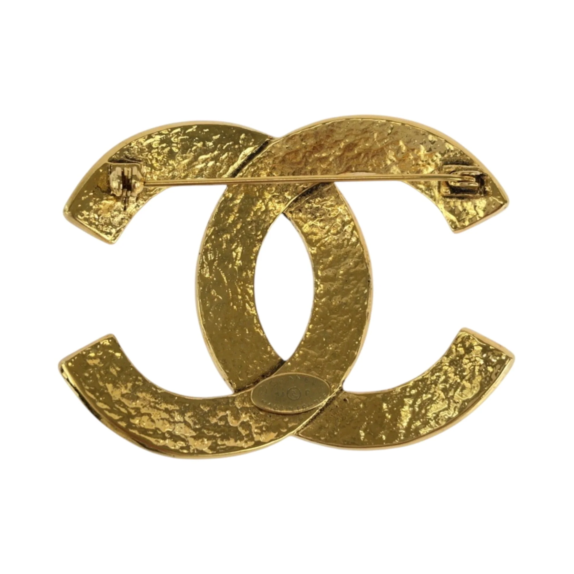 CC Logo Brooch Metal - Image 2