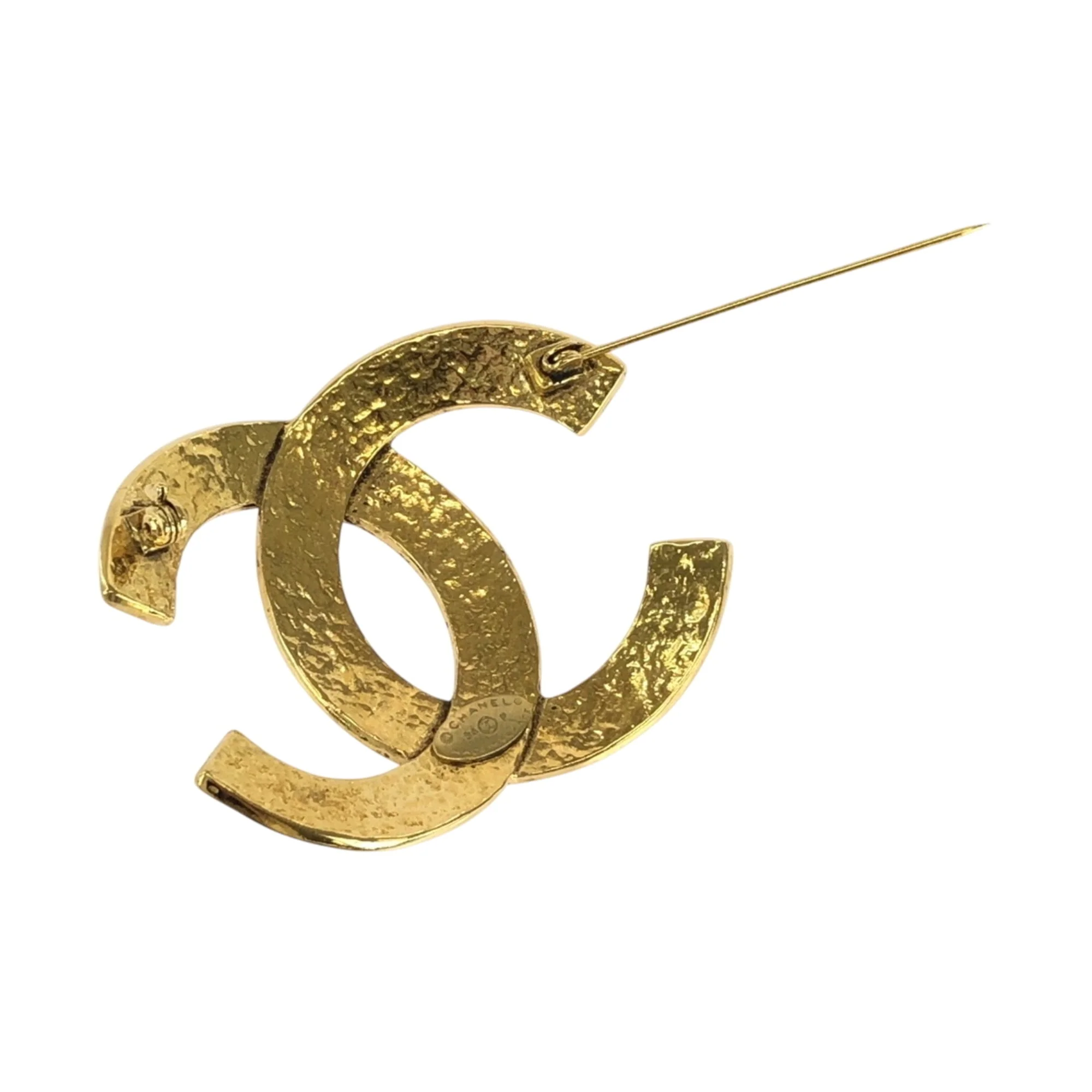 CC Logo Brooch Metal - Image 4