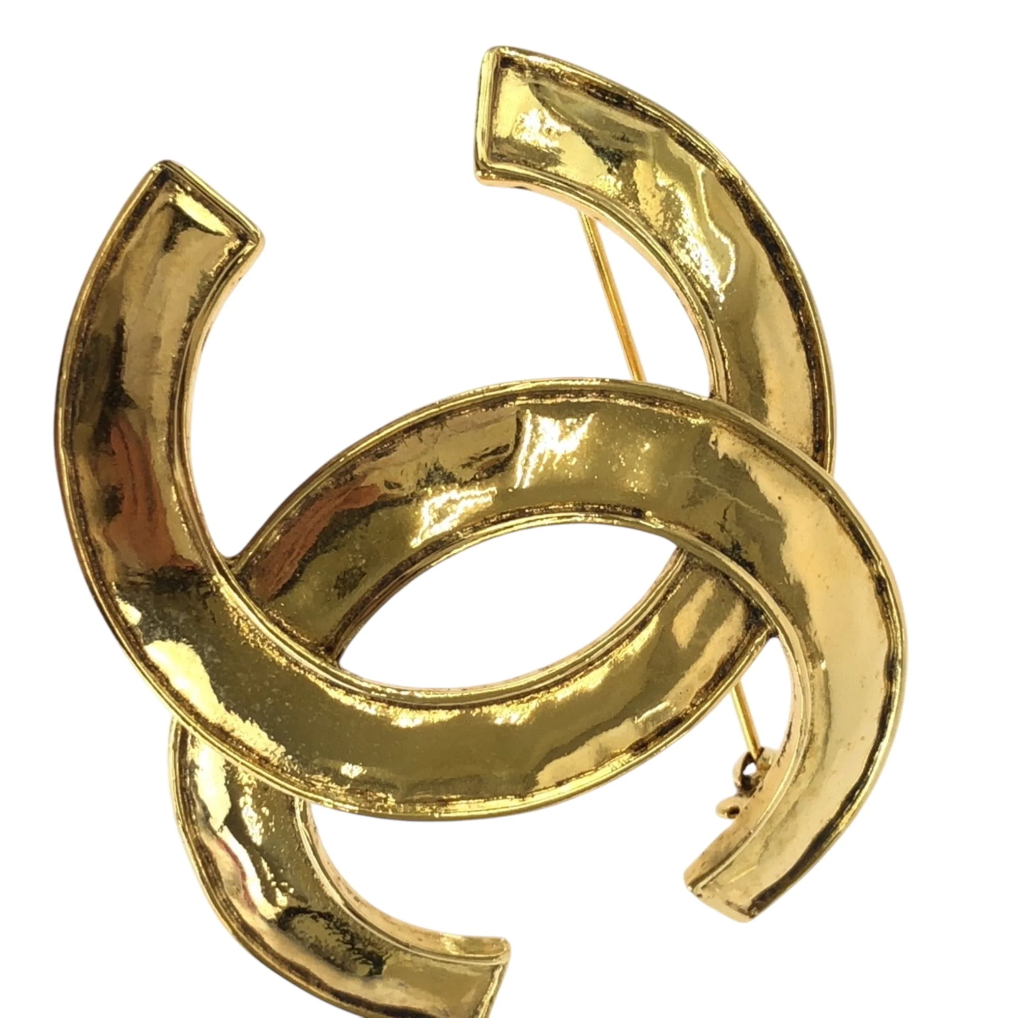 CC Logo Brooch Metal - Image 5
