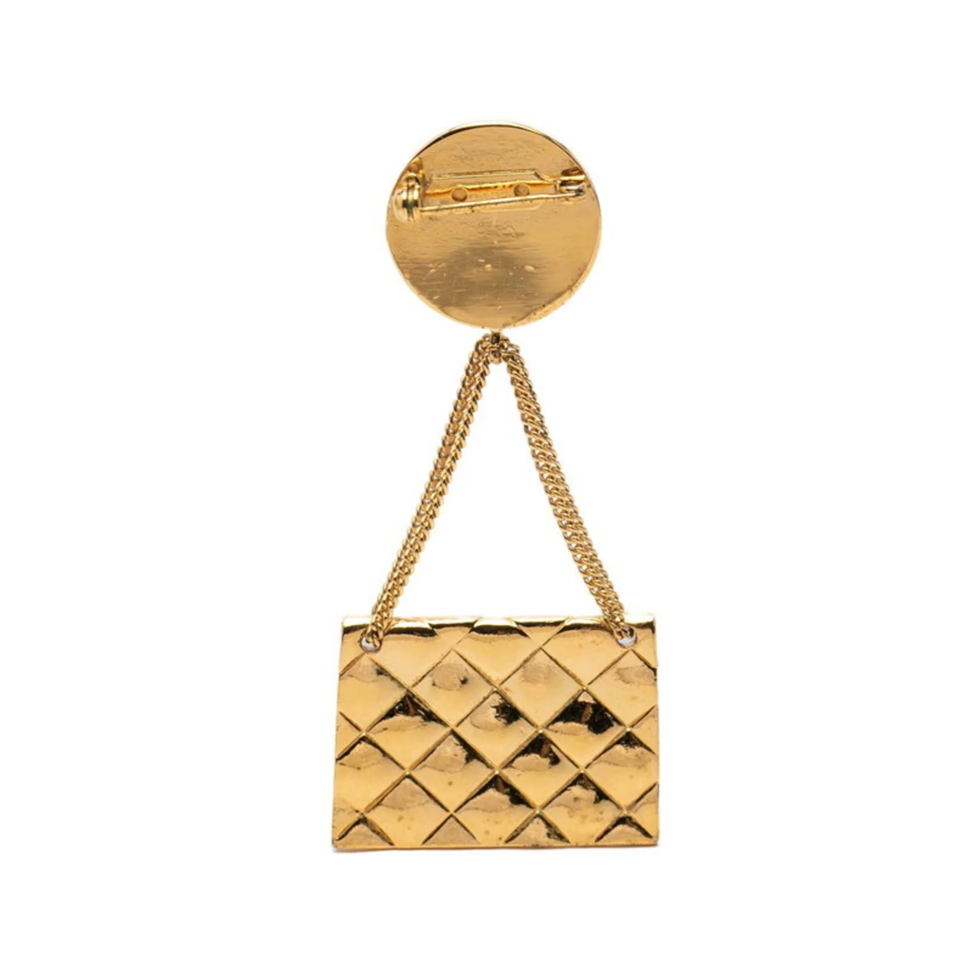 CC Logo Brooch Metal - Image 2