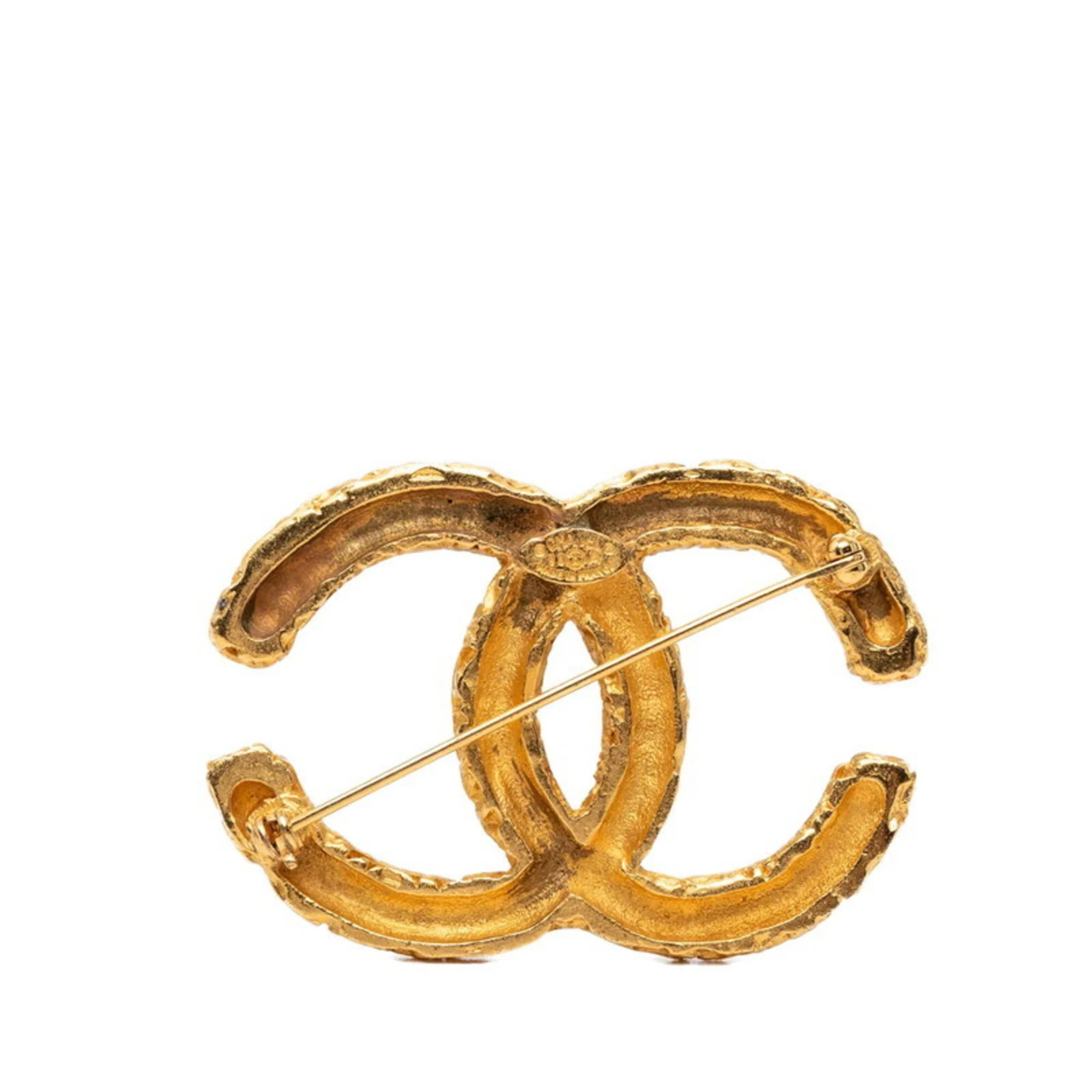 CC Logo Brooch Metal - Image 2
