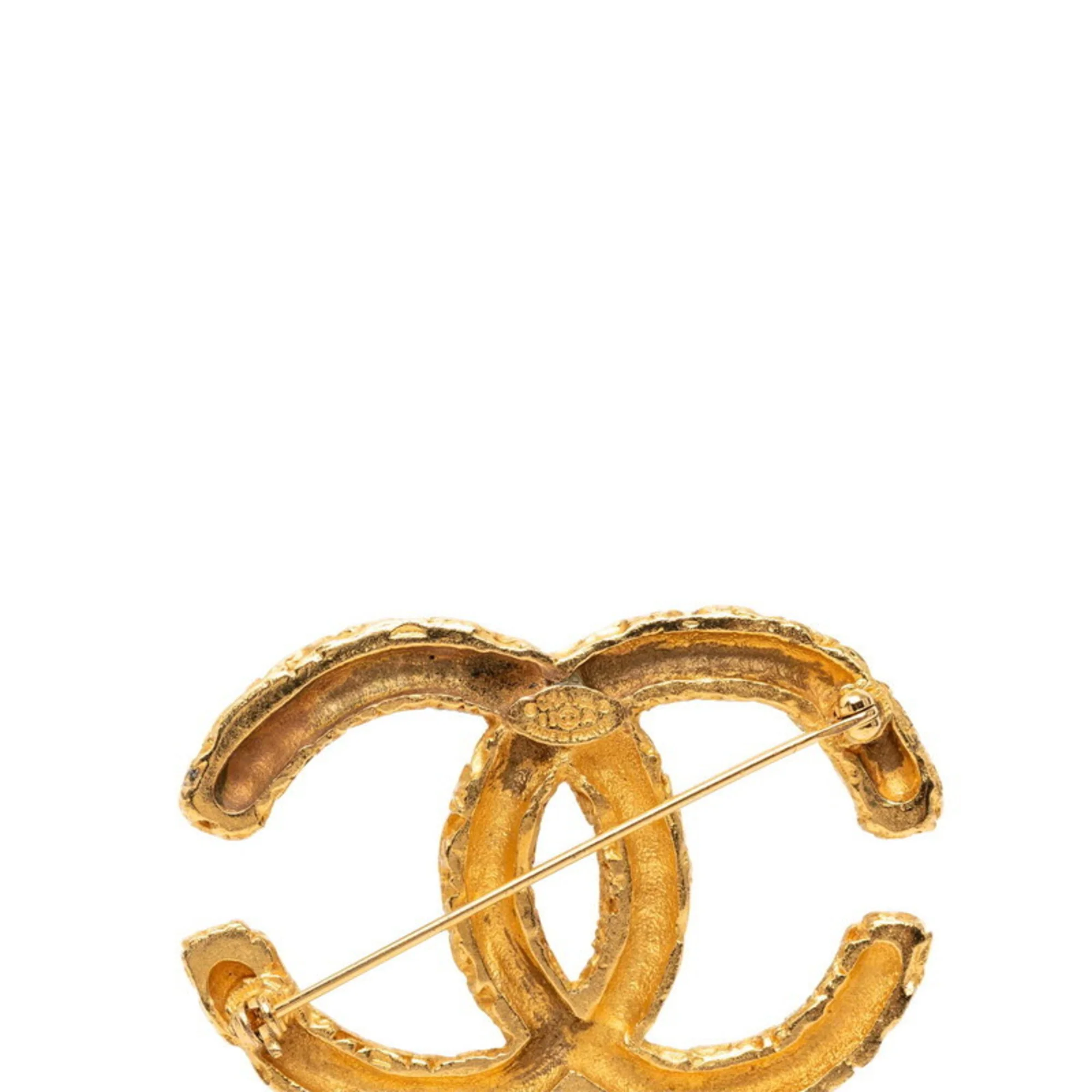 CC Logo Brooch Metal - Image 3