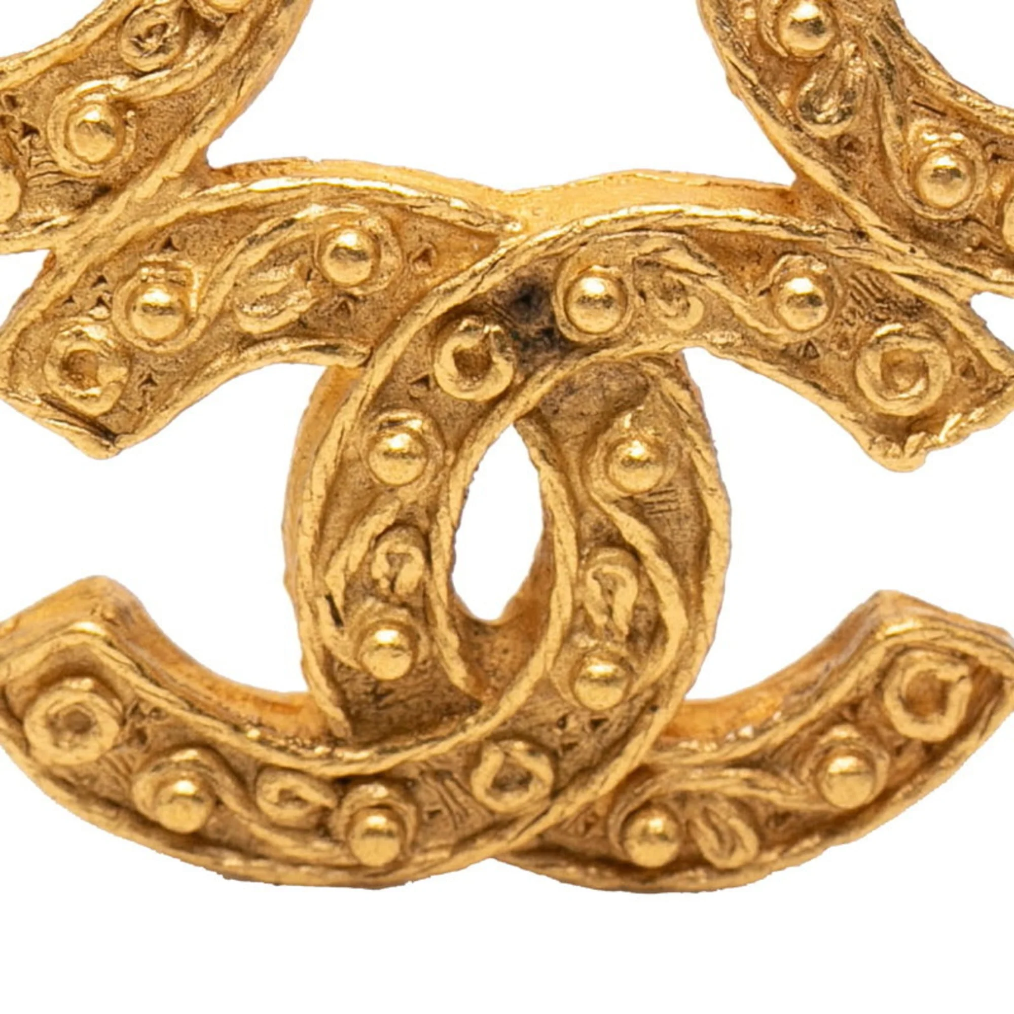 CC Logo Brooch Metal - Image 3