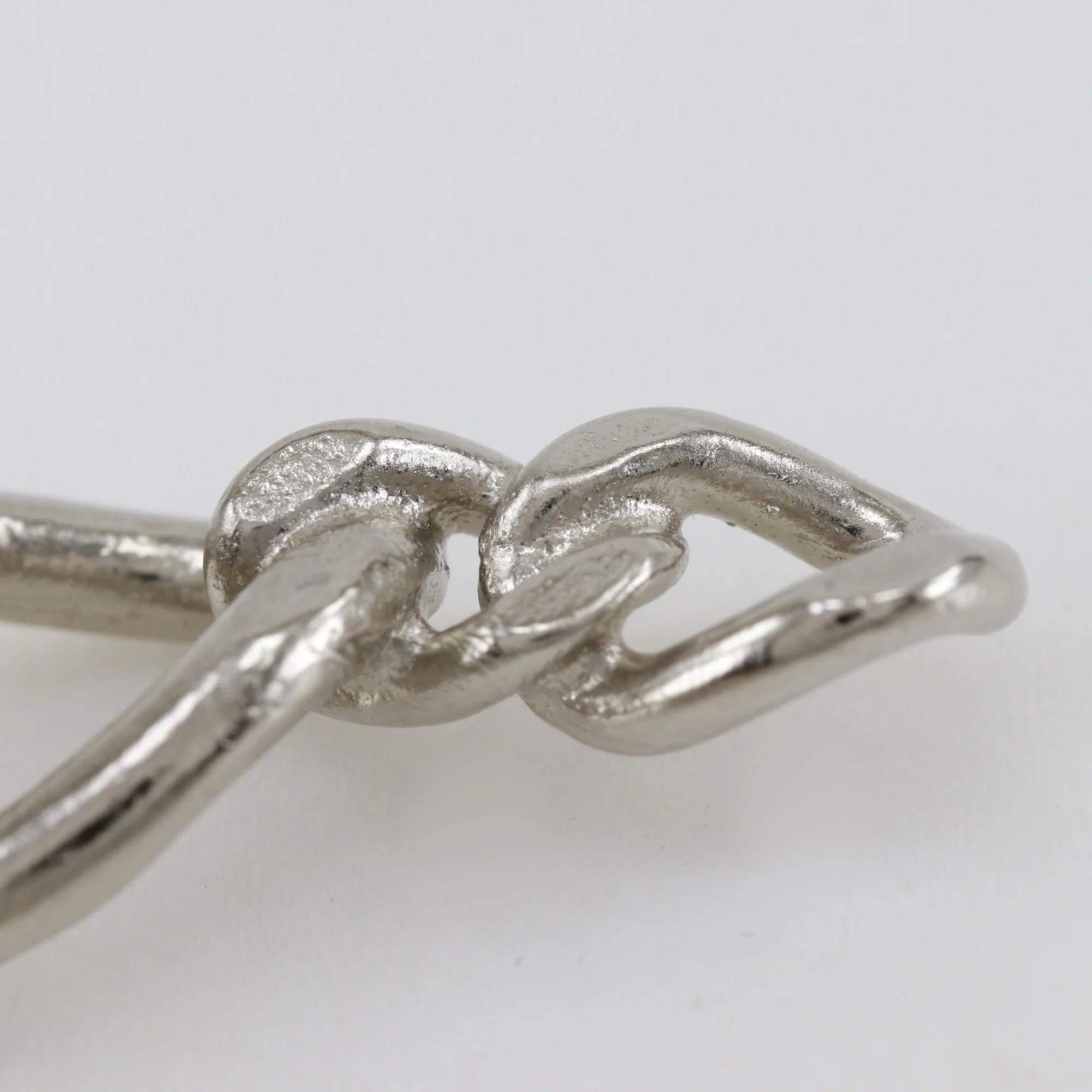 CC Logo Brooch Silver-Tone Metal - Image 5