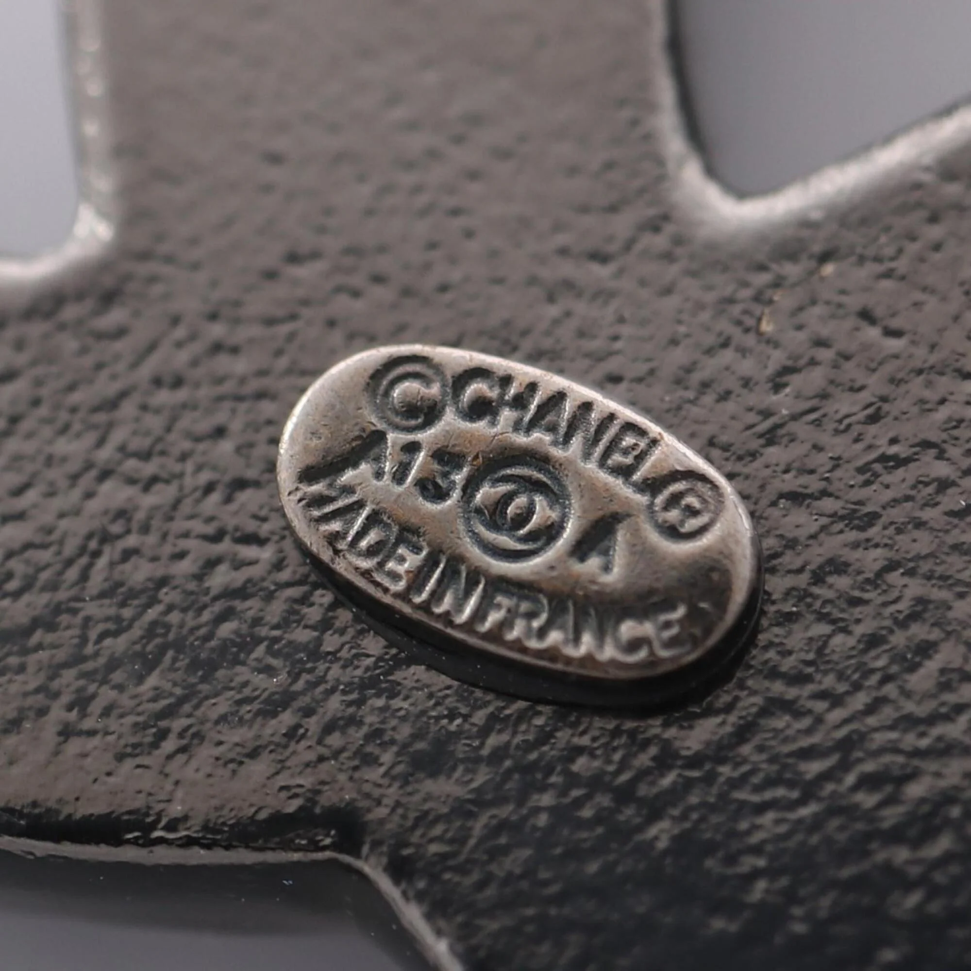 CC Logo Brooch Sterling Silver - Image 3