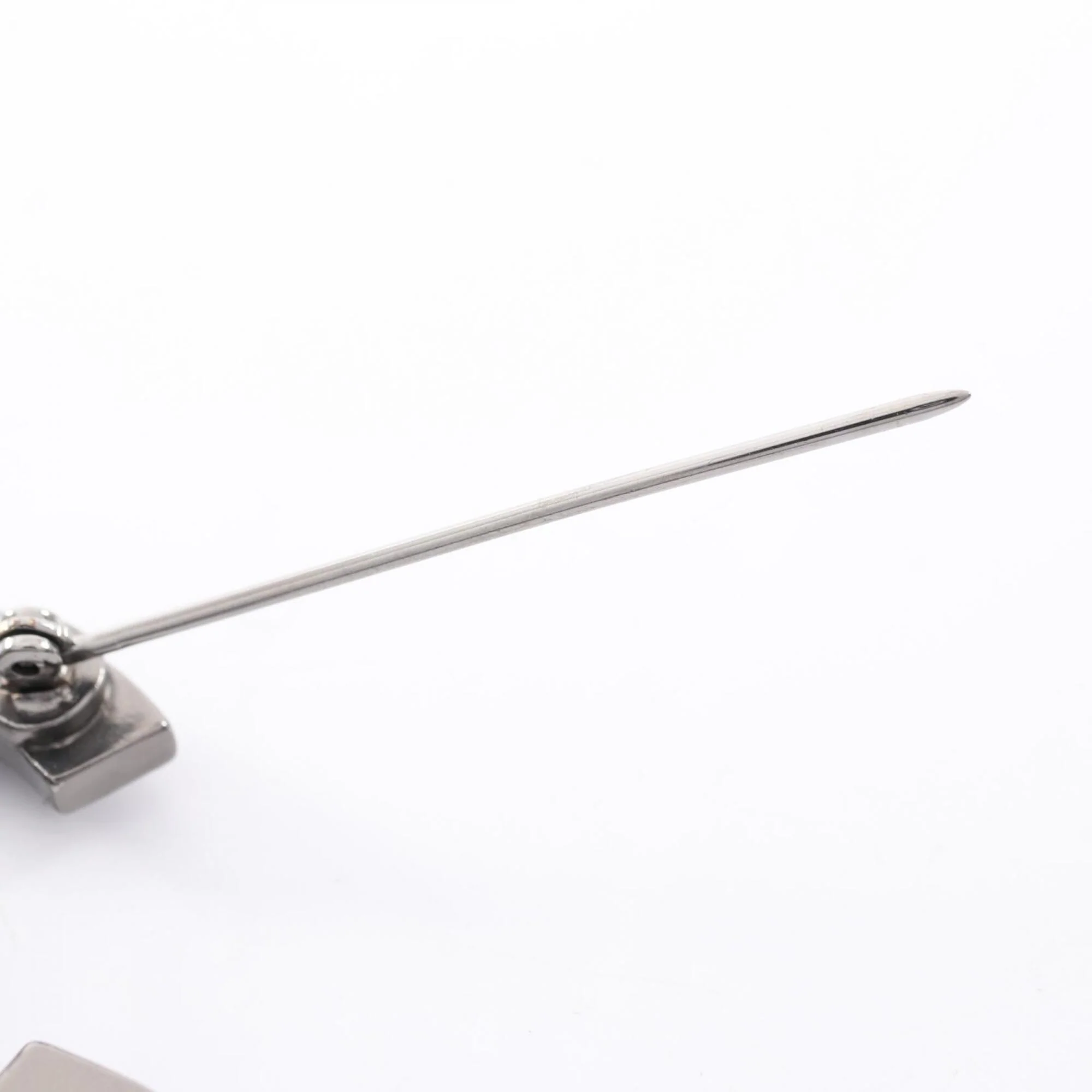 CC Logo Brooch Sterling Silver - Image 4