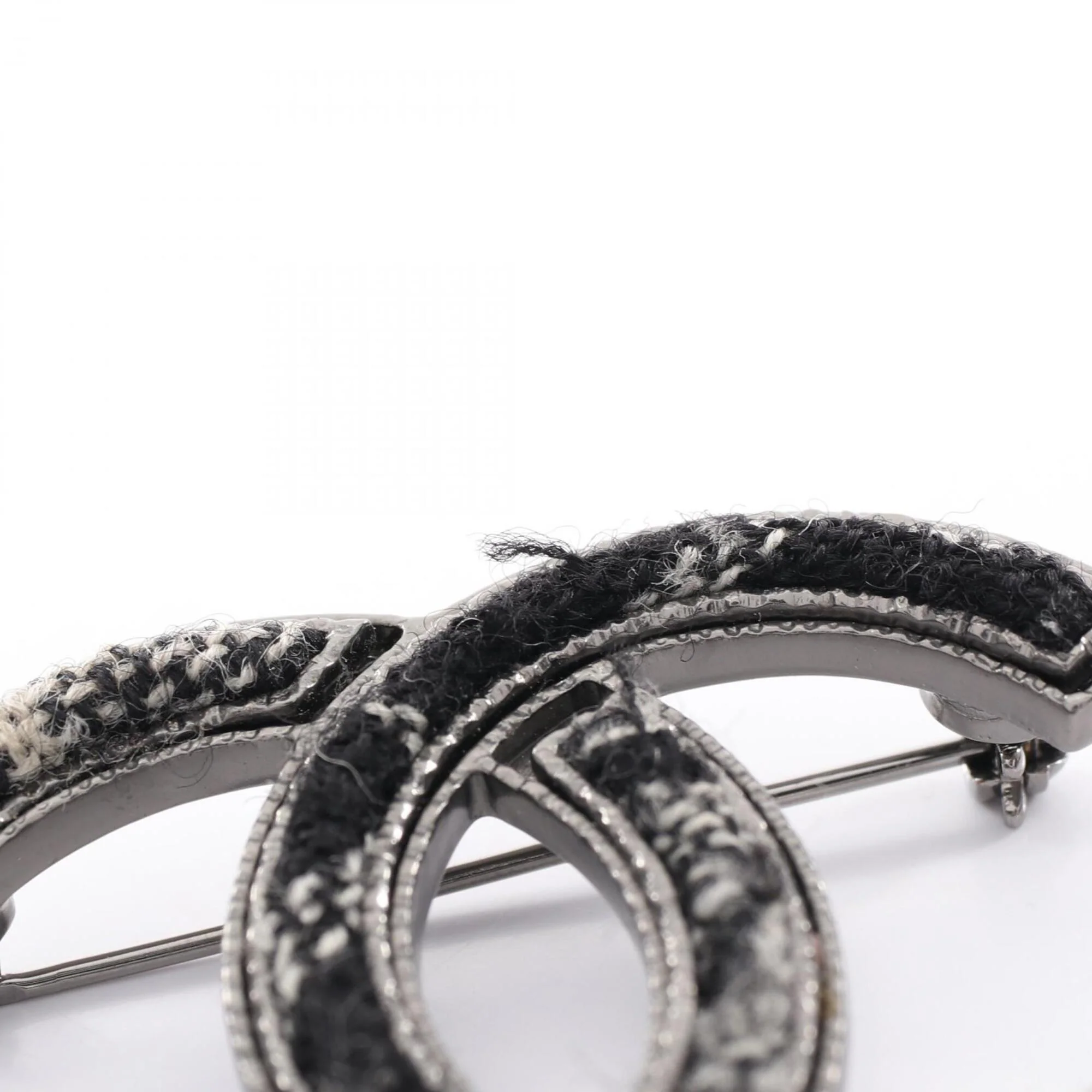 CC Logo Brooch Sterling Silver - Image 5