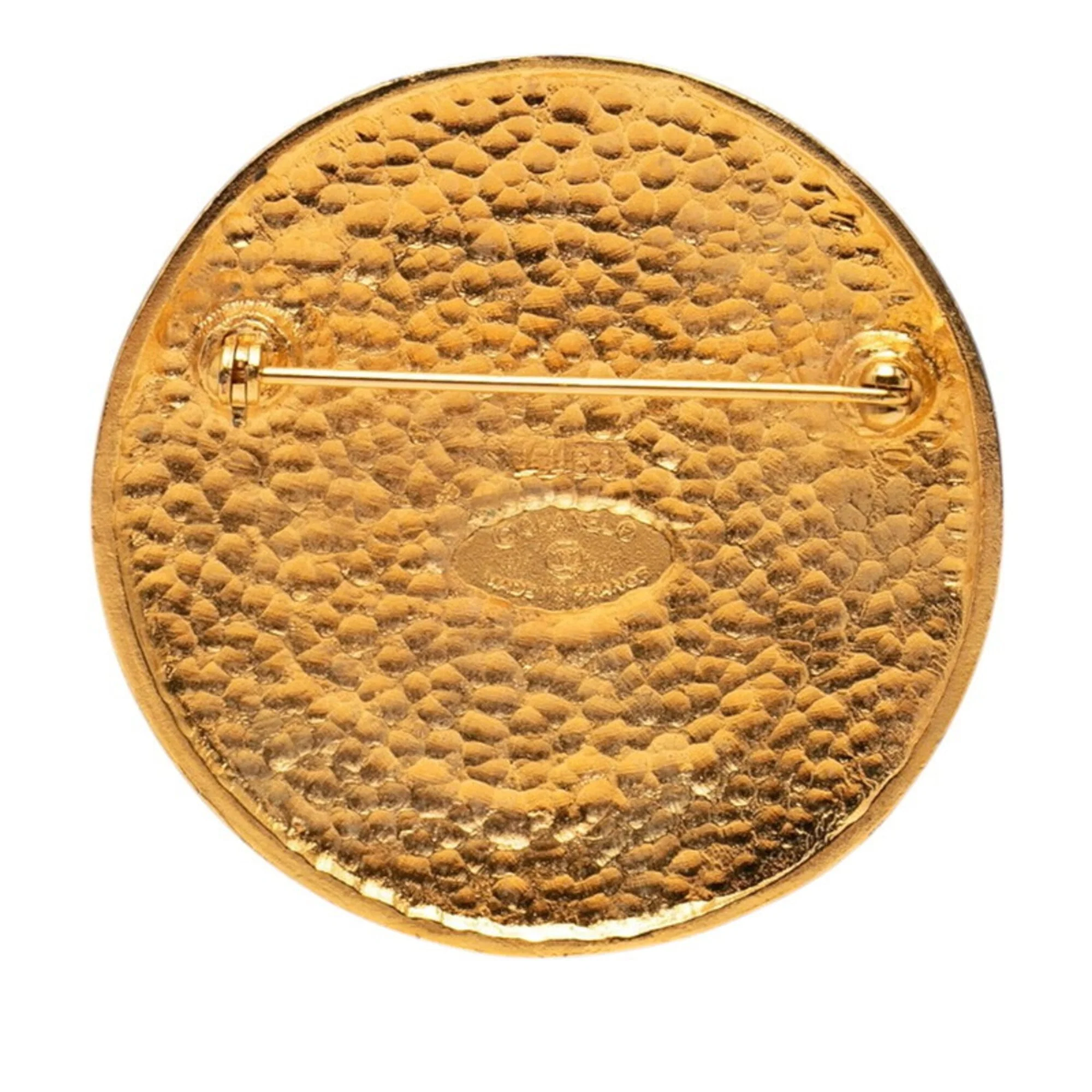 Round Brooch Metal - Image 2