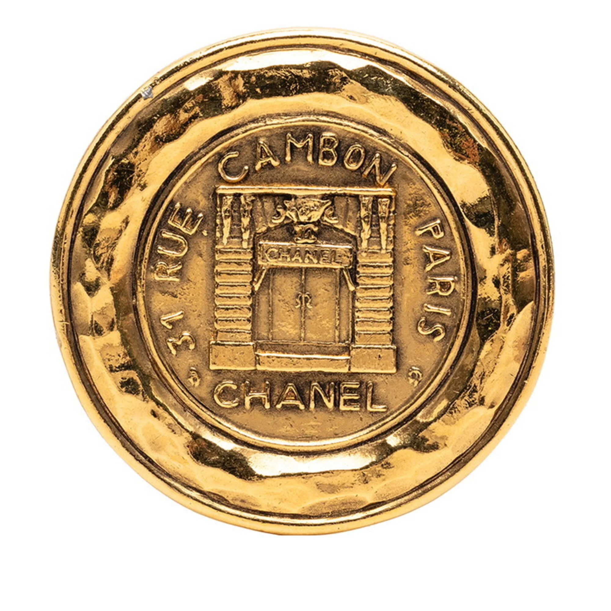 Vintage 31 Rue Cambon Brooch Metal