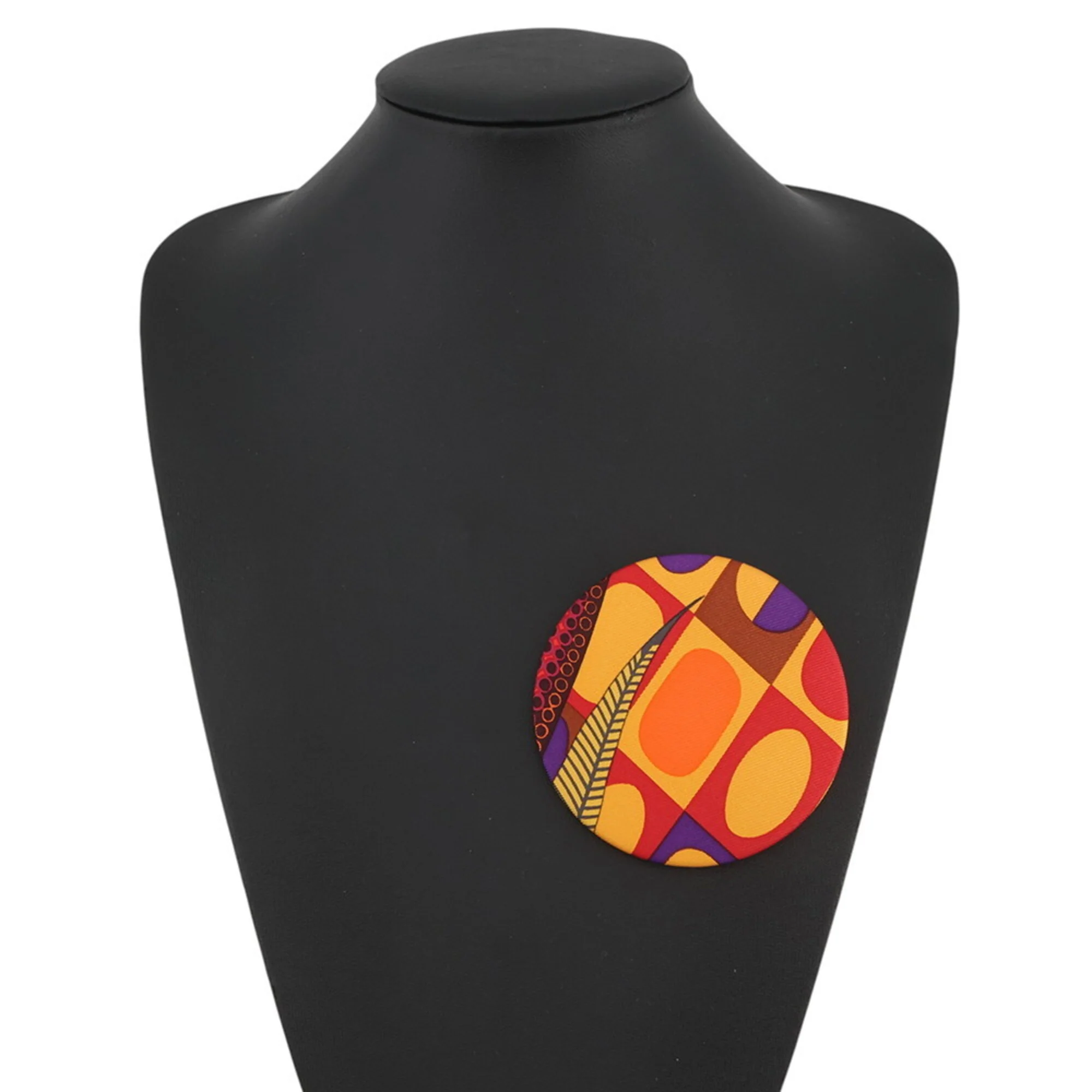 Petit H Brooch Silk Multi-Color - Image 4
