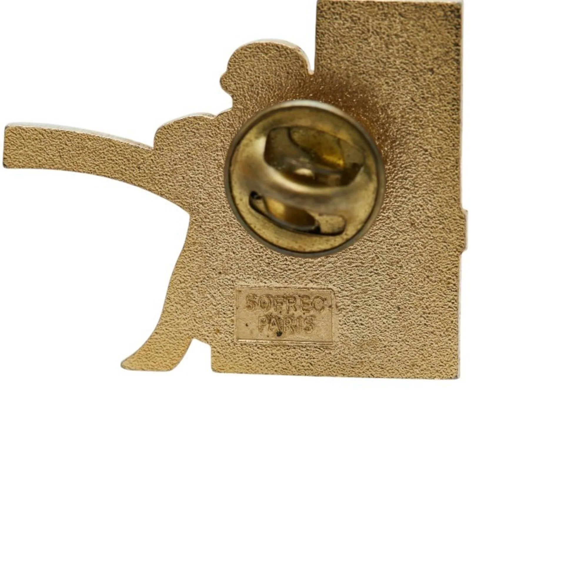 Ribbon Brooch Enamel and Gold - Image 3