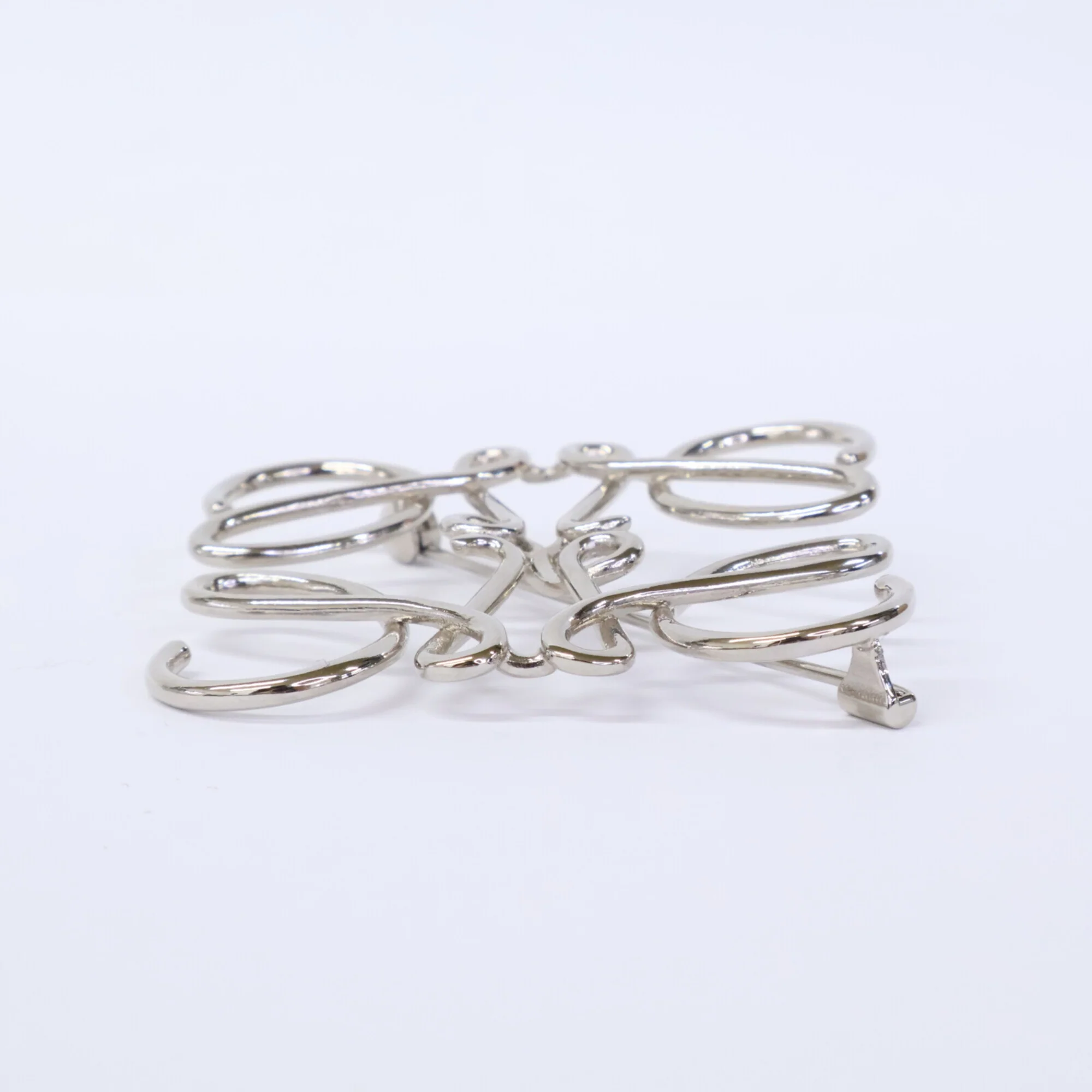 Anagram Brooch Silver Metal - Image 5