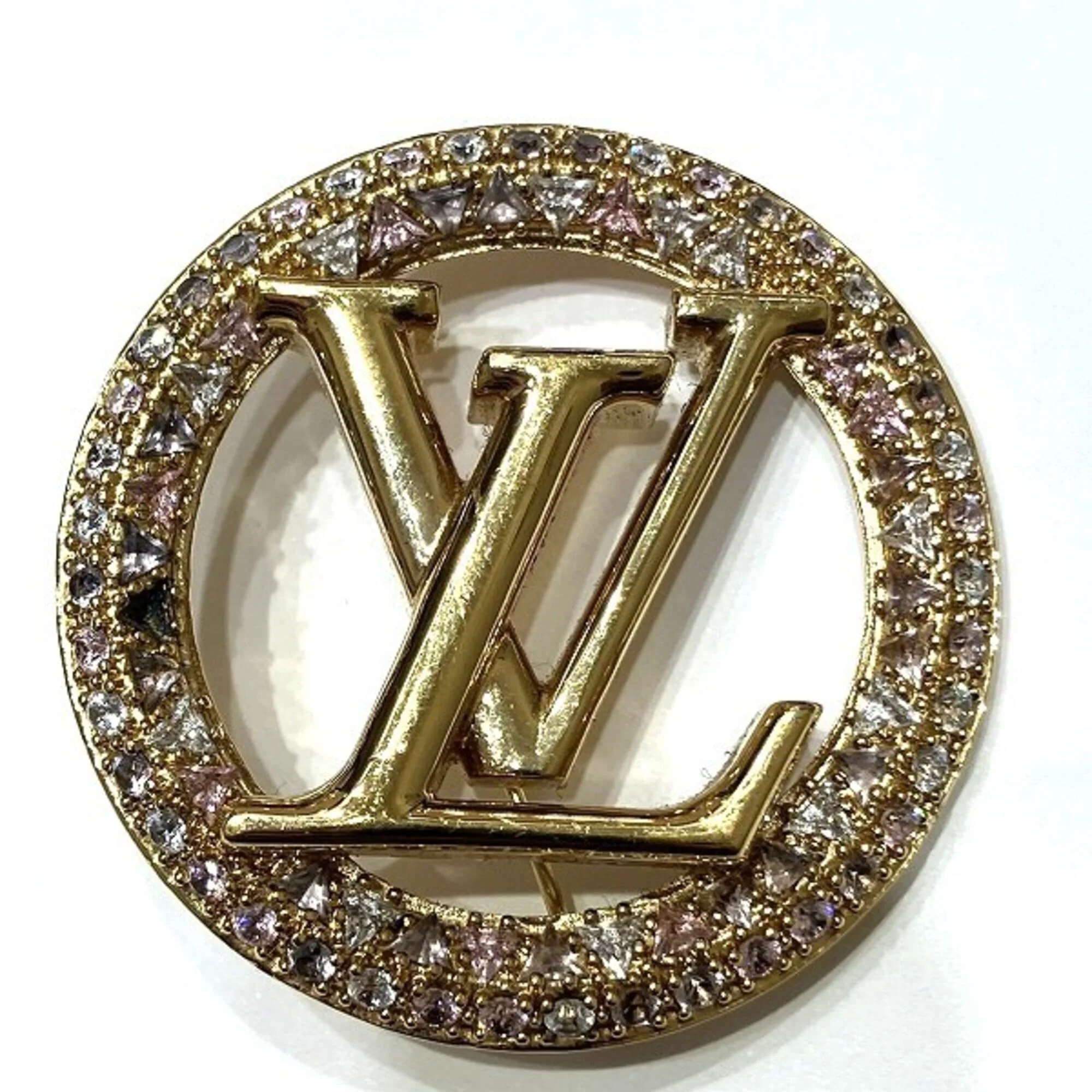 Brooch Gold-Tone Metal