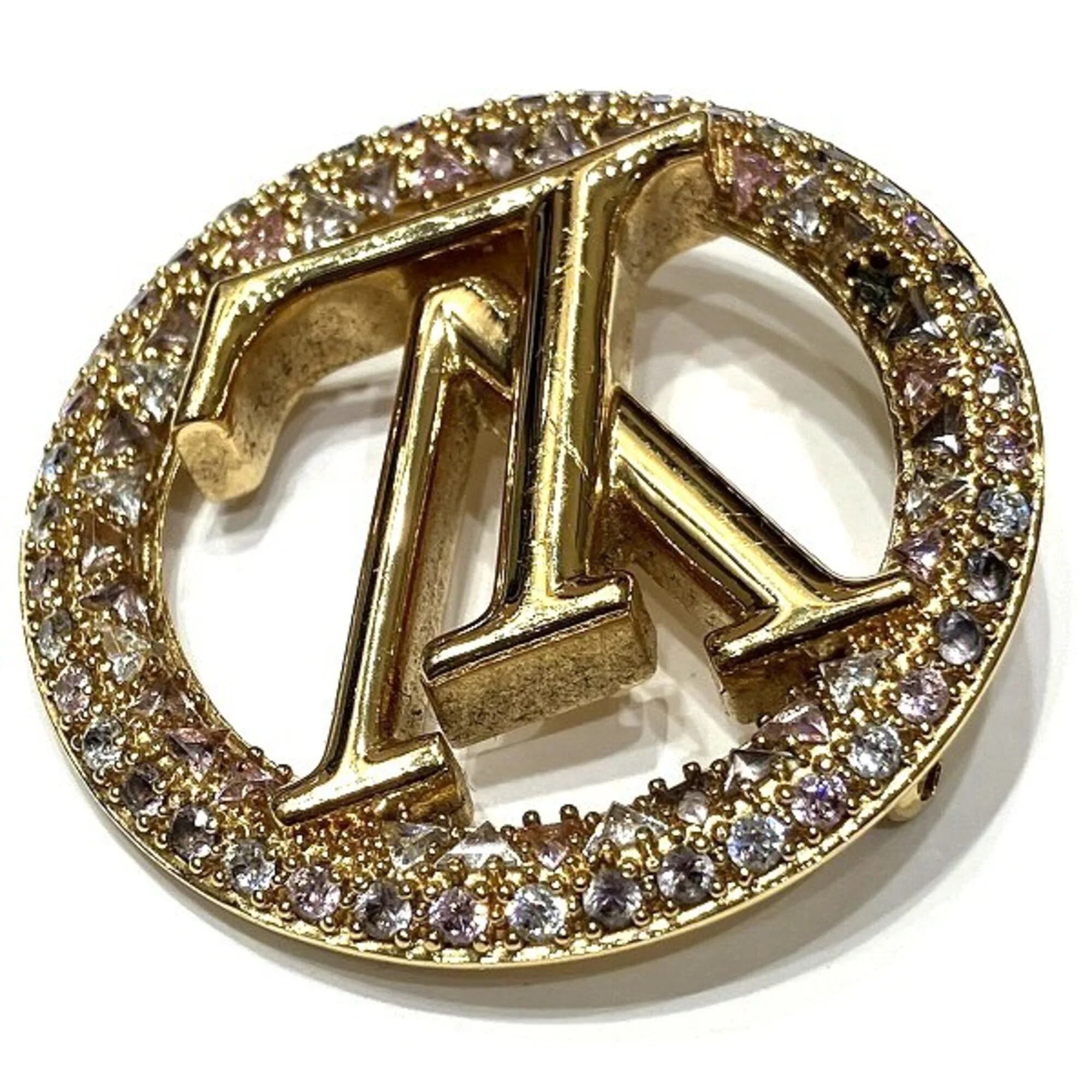 Brooch Gold-Tone Metal - Image 7