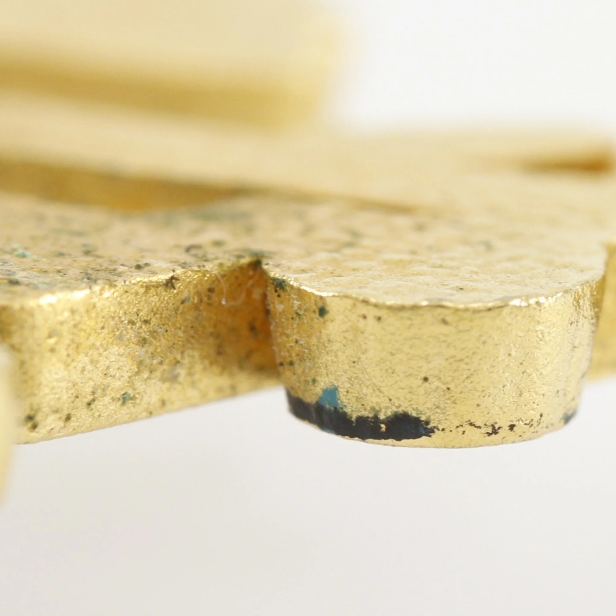 Brooch Gold-Tone Metal - Image 6