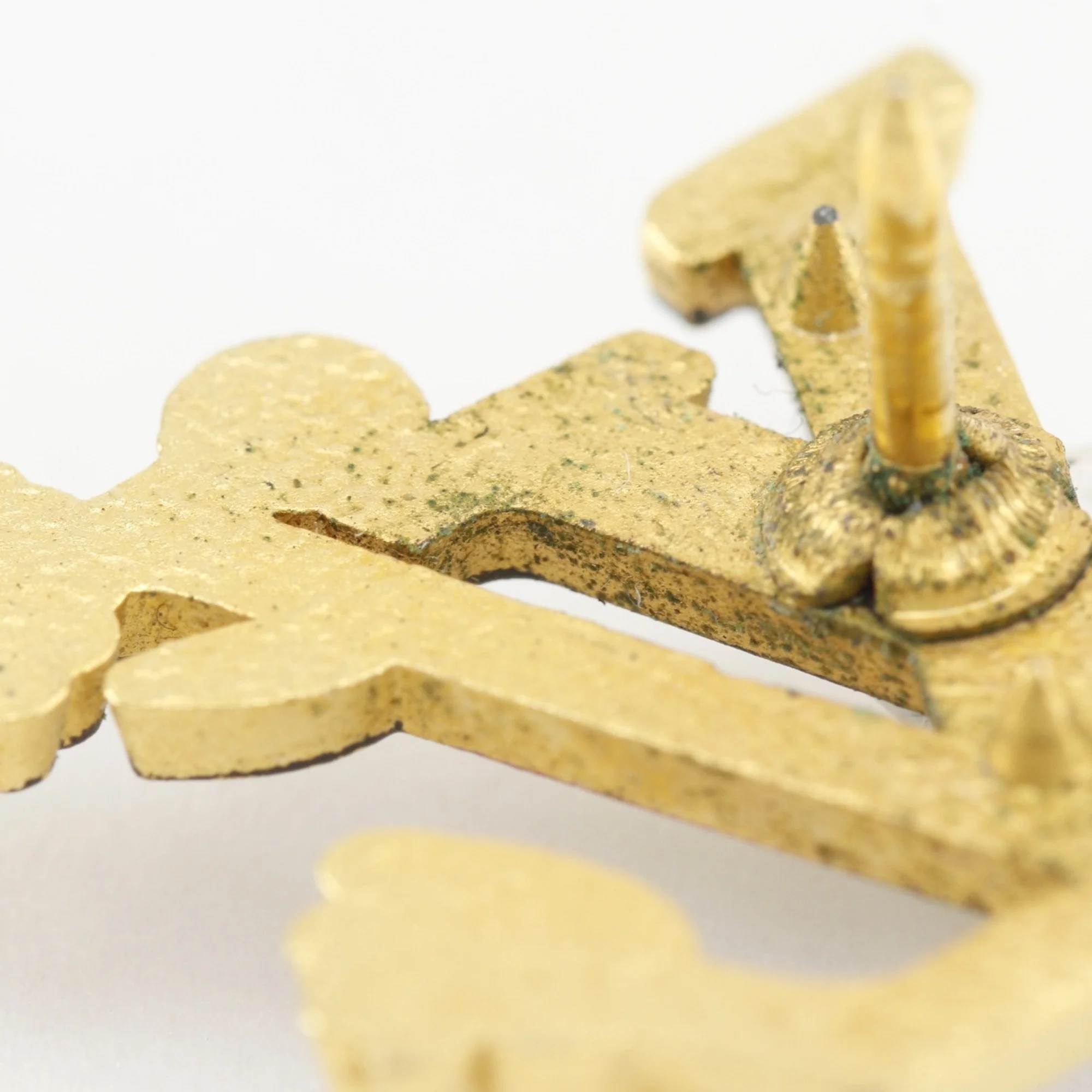 Brooch Gold-Tone Metal - Image 7