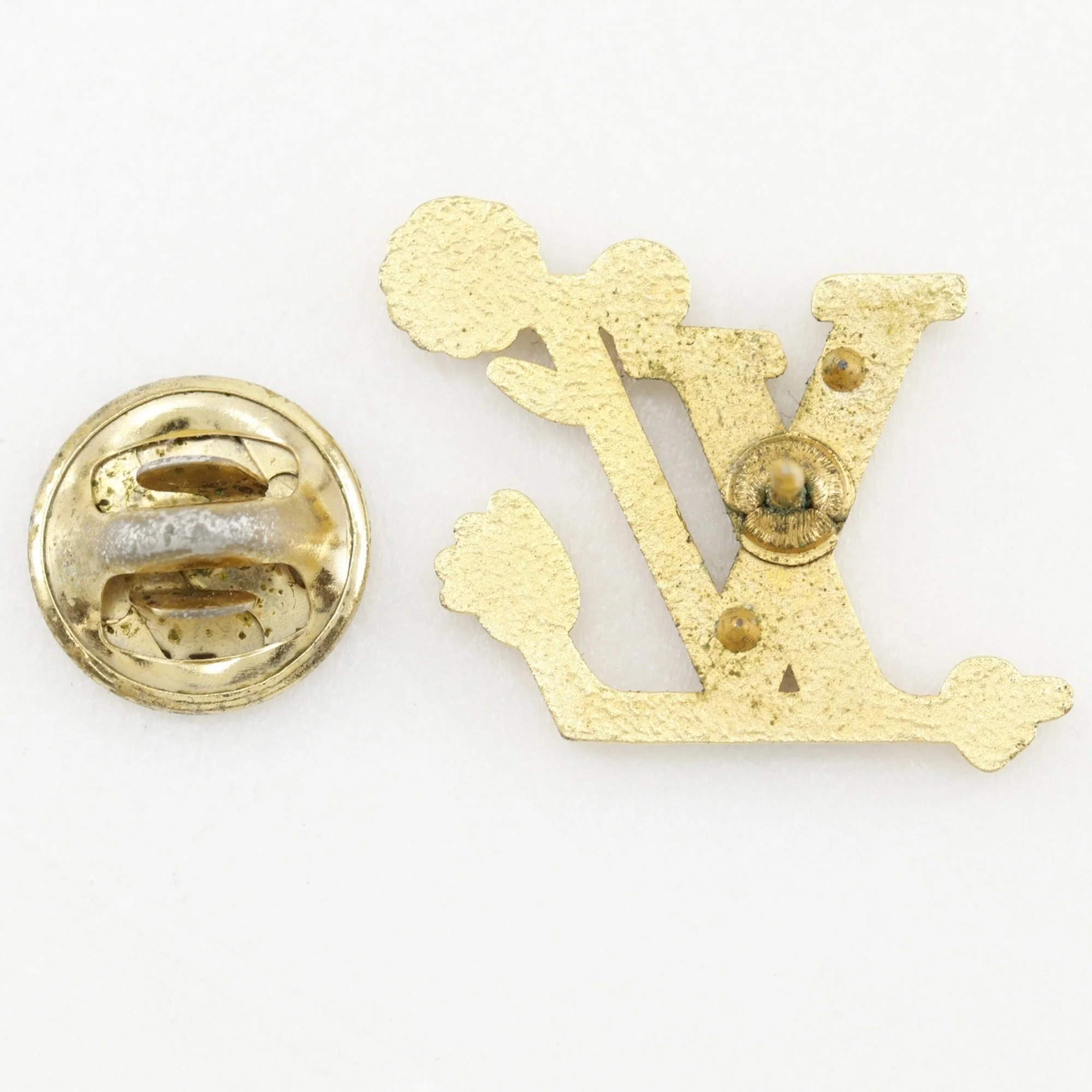 Brooch Gold-Tone Metal - Image 8