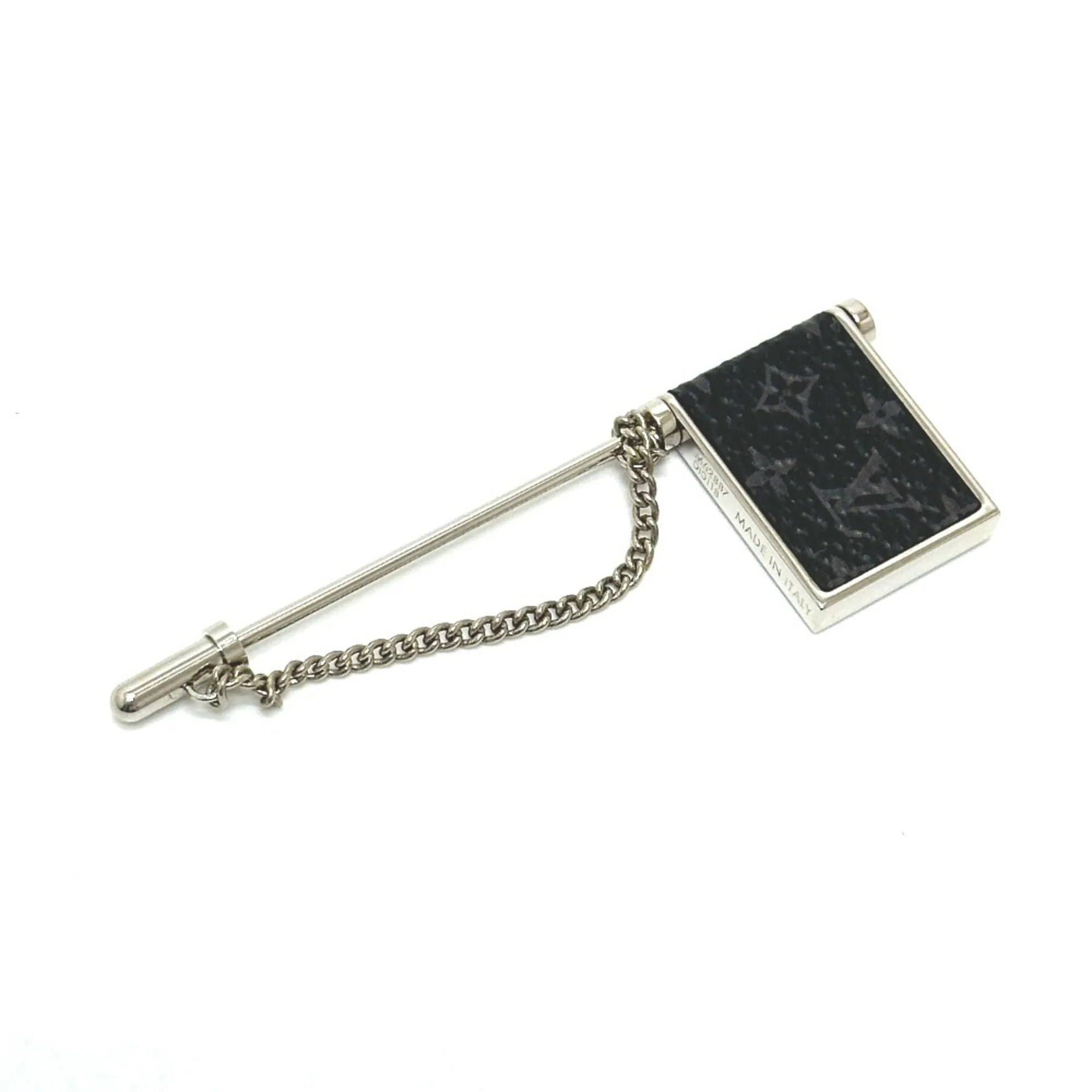 Monogram Brooch Monogram Eclipse Black