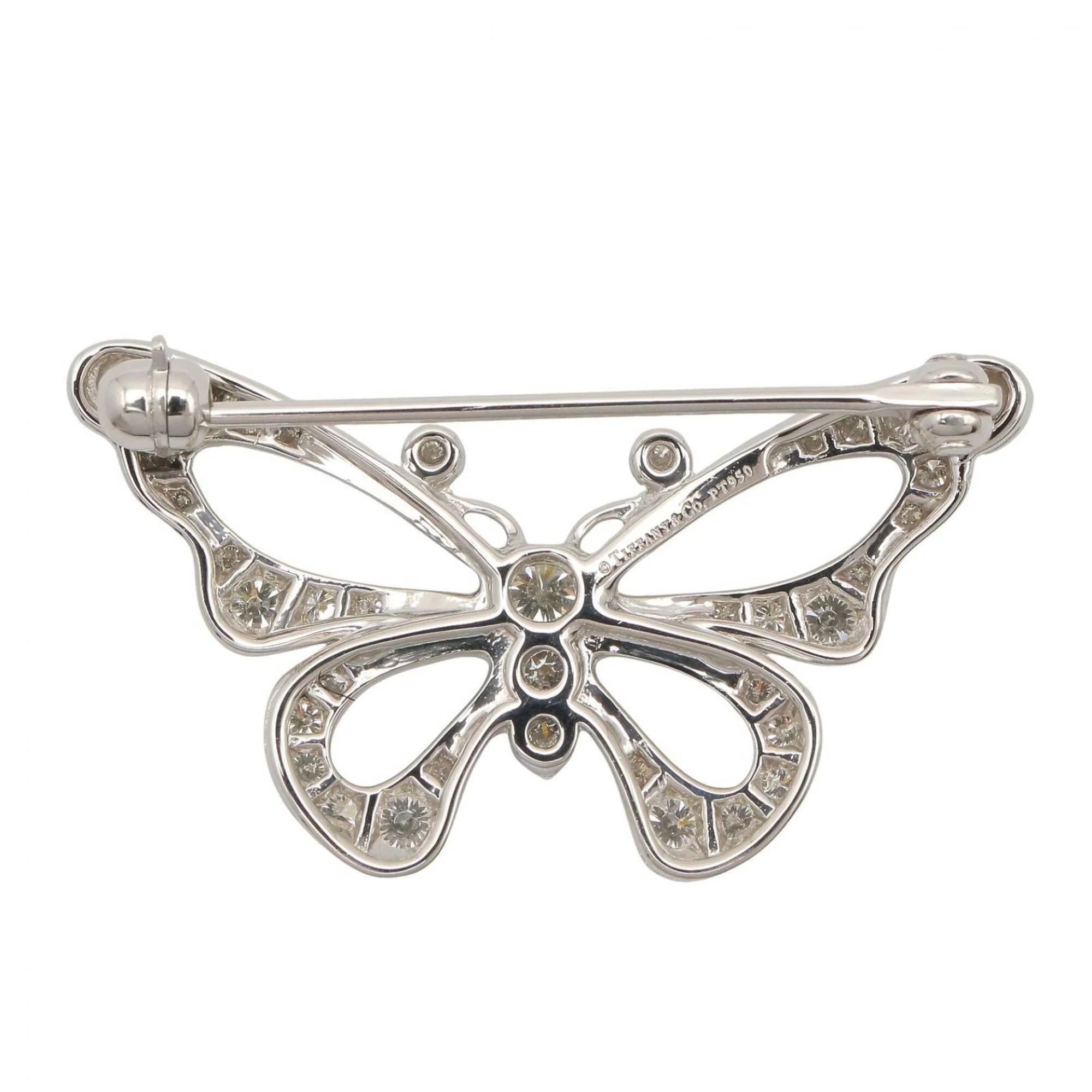 Brooch Platinum with Diamond - Image 2