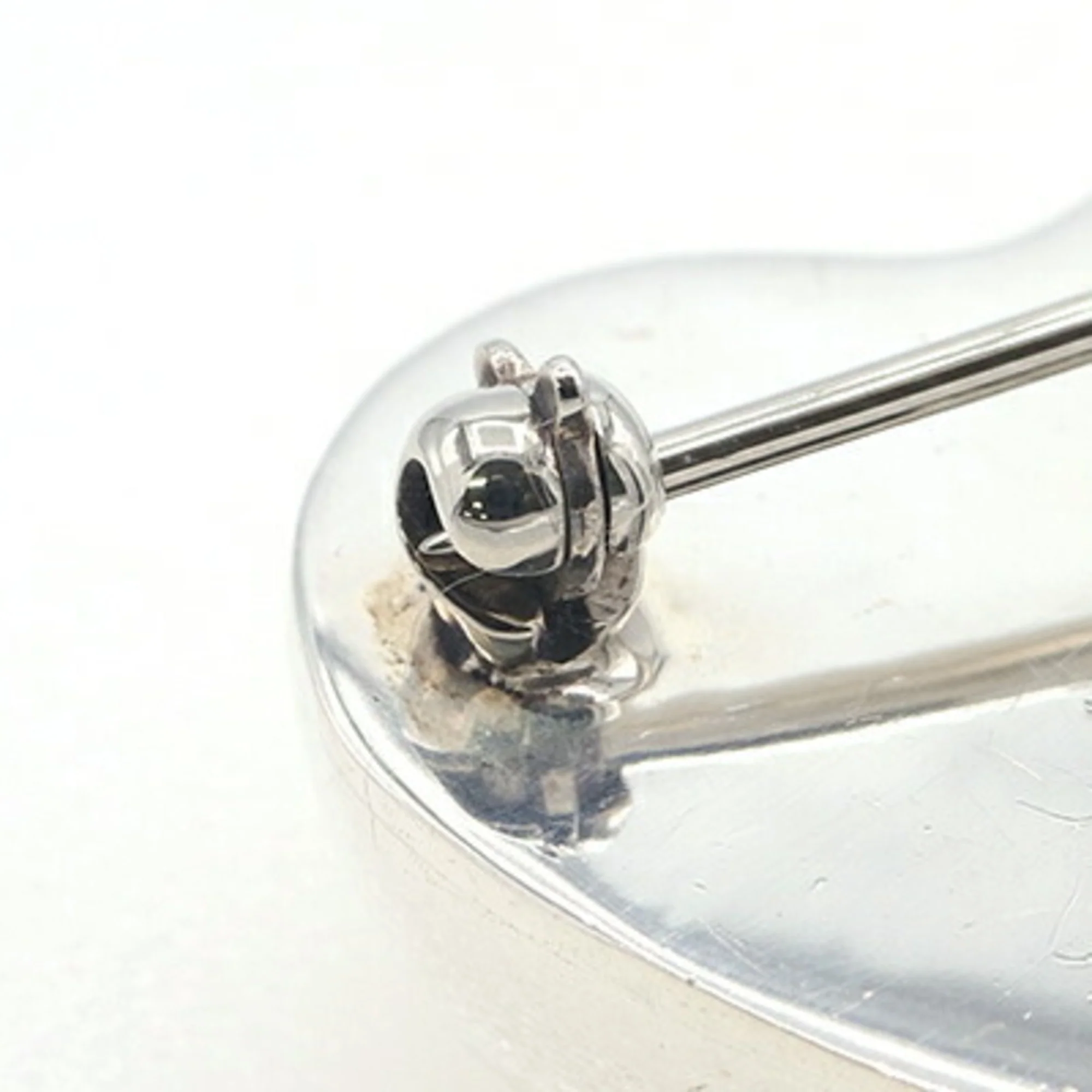 Heart Brooch Sterling Silver - Image 3