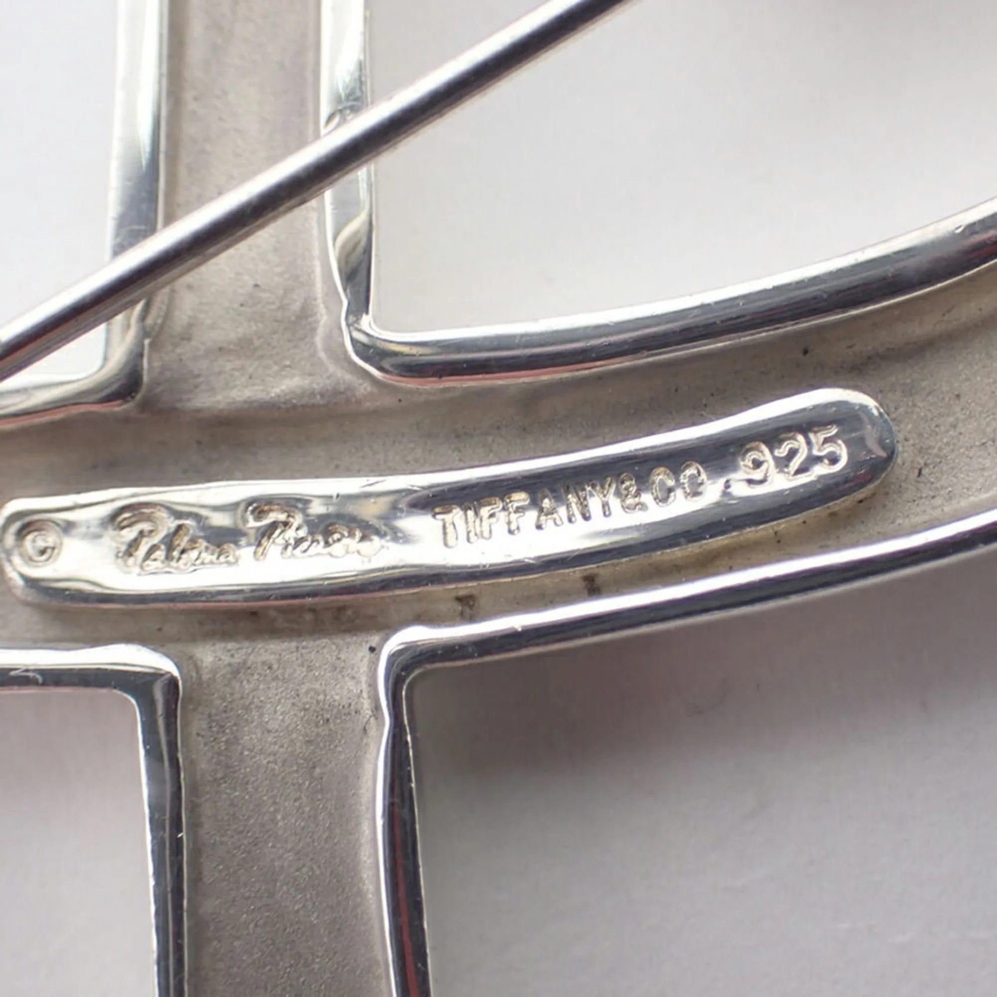 Loving Heart Brooch Sterling Silver - Image 8