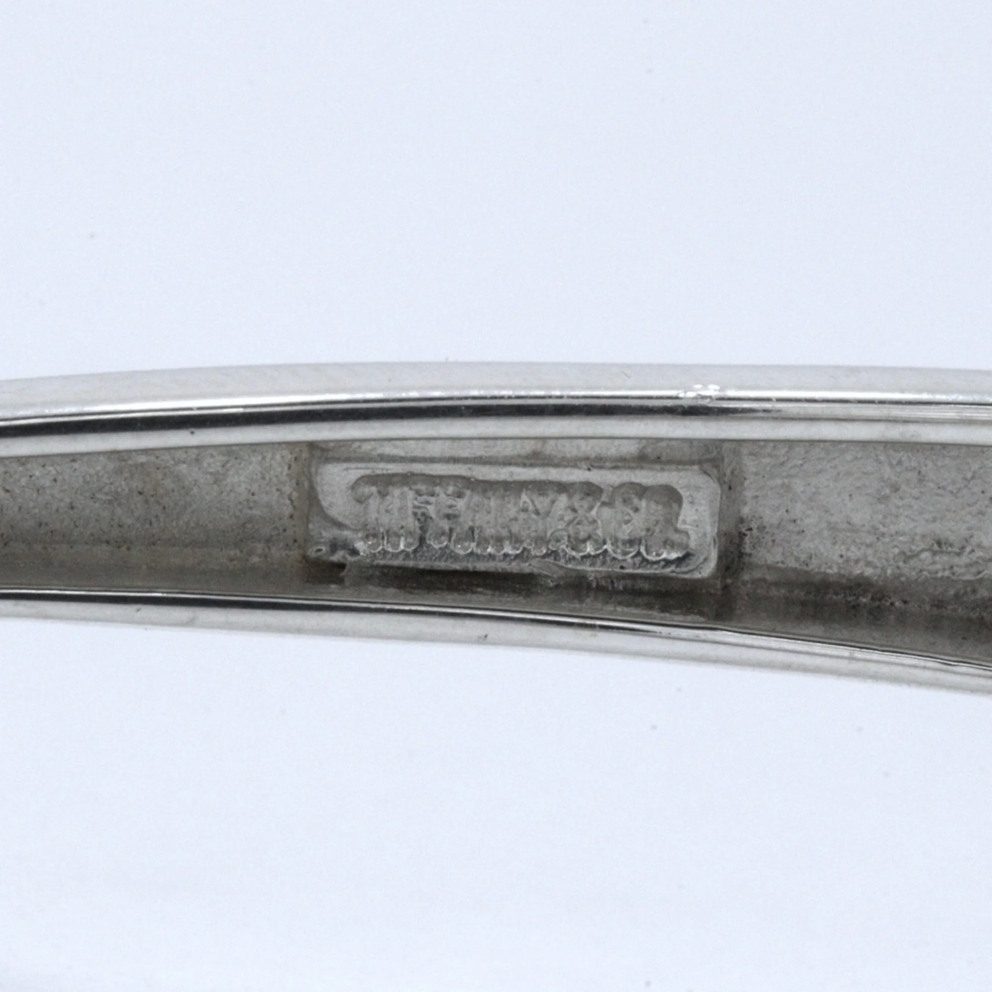 Ribbon Motif Brooch Sterling Silver - Image 5